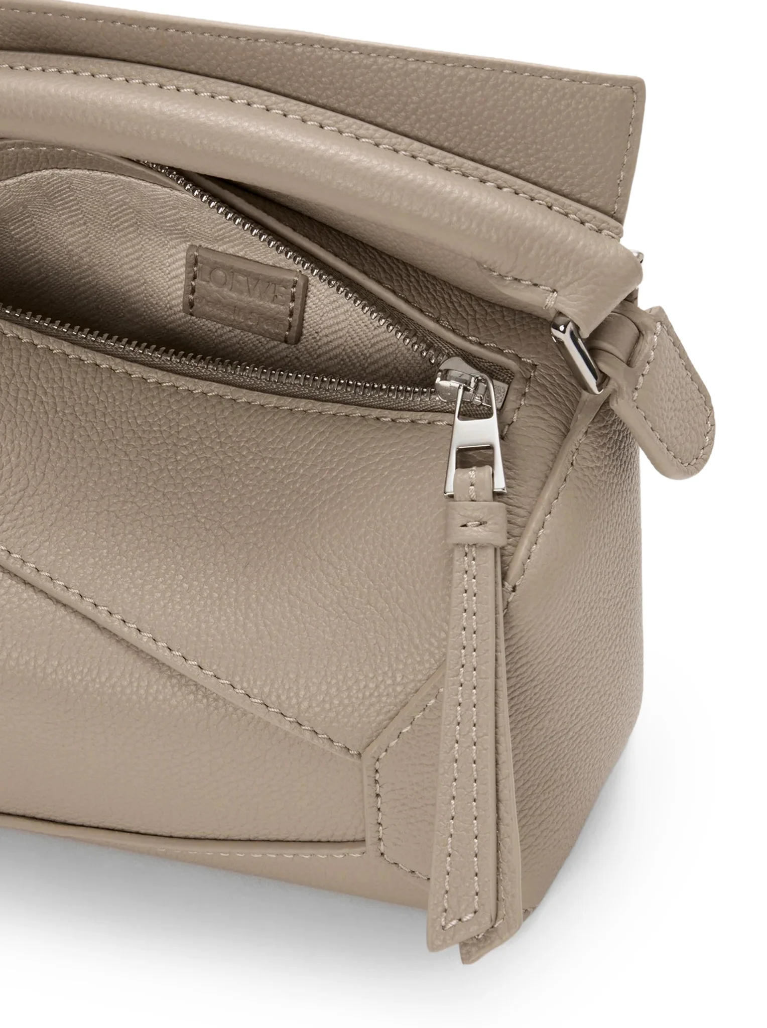 PUZZLE EDGE MINI BAG IN GRENADE LEATHER - Image 9