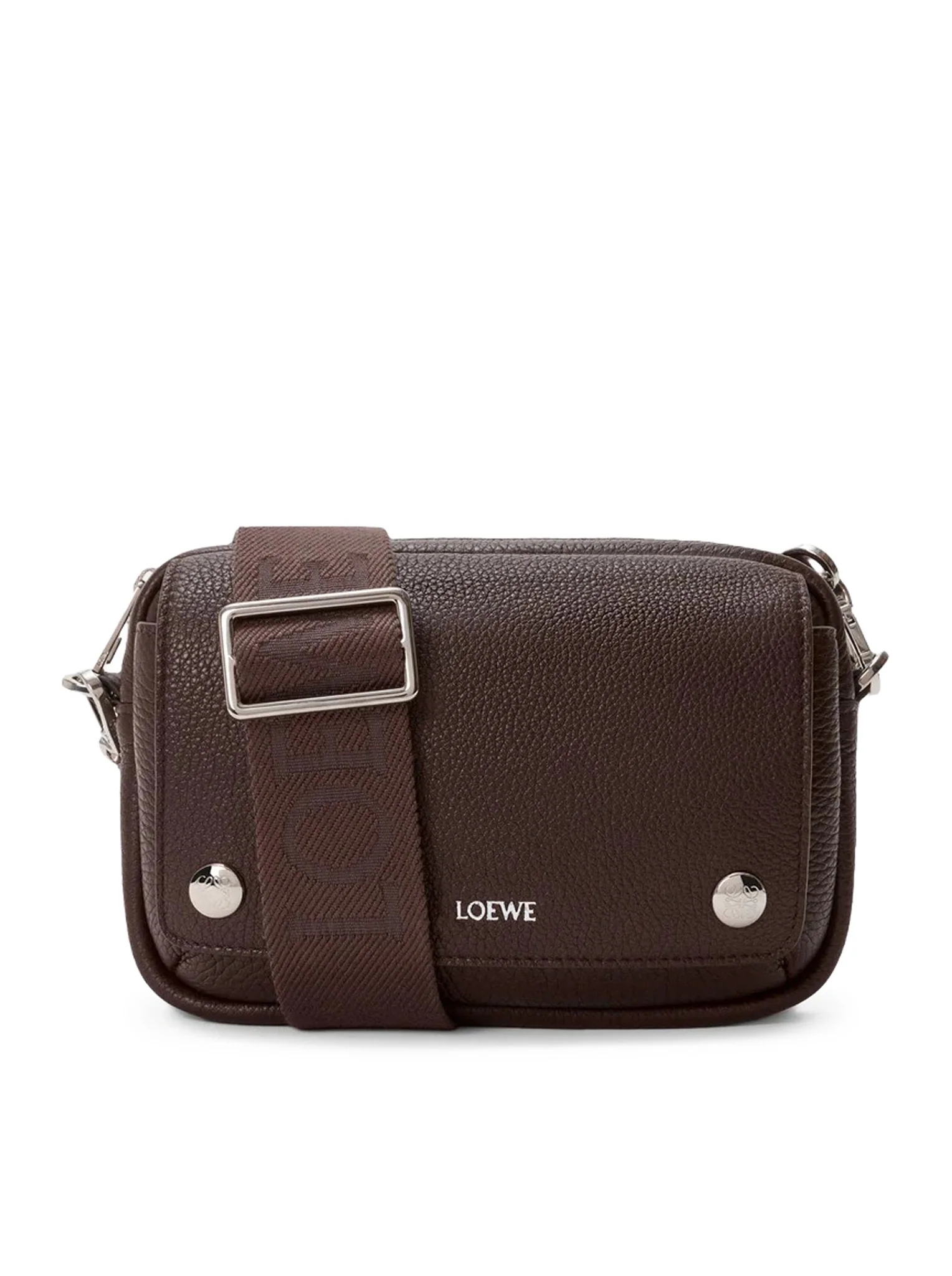 SMALL PEBBLE MESSENGER BAG IN SOFT GRAINED CALFSKIN