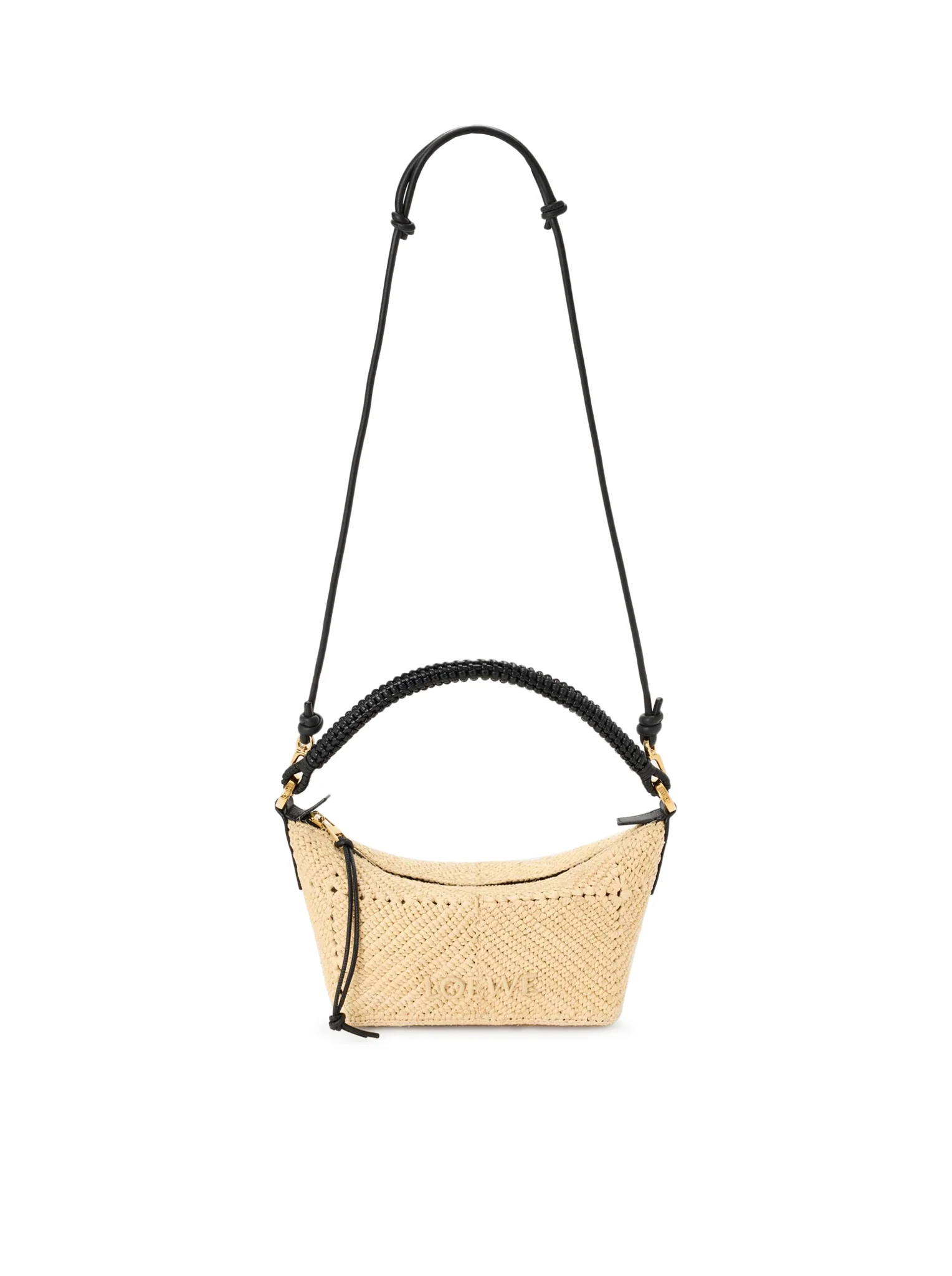 CALA MINI BAG IN CALFSKIN AND RAFFIA - Image 7
