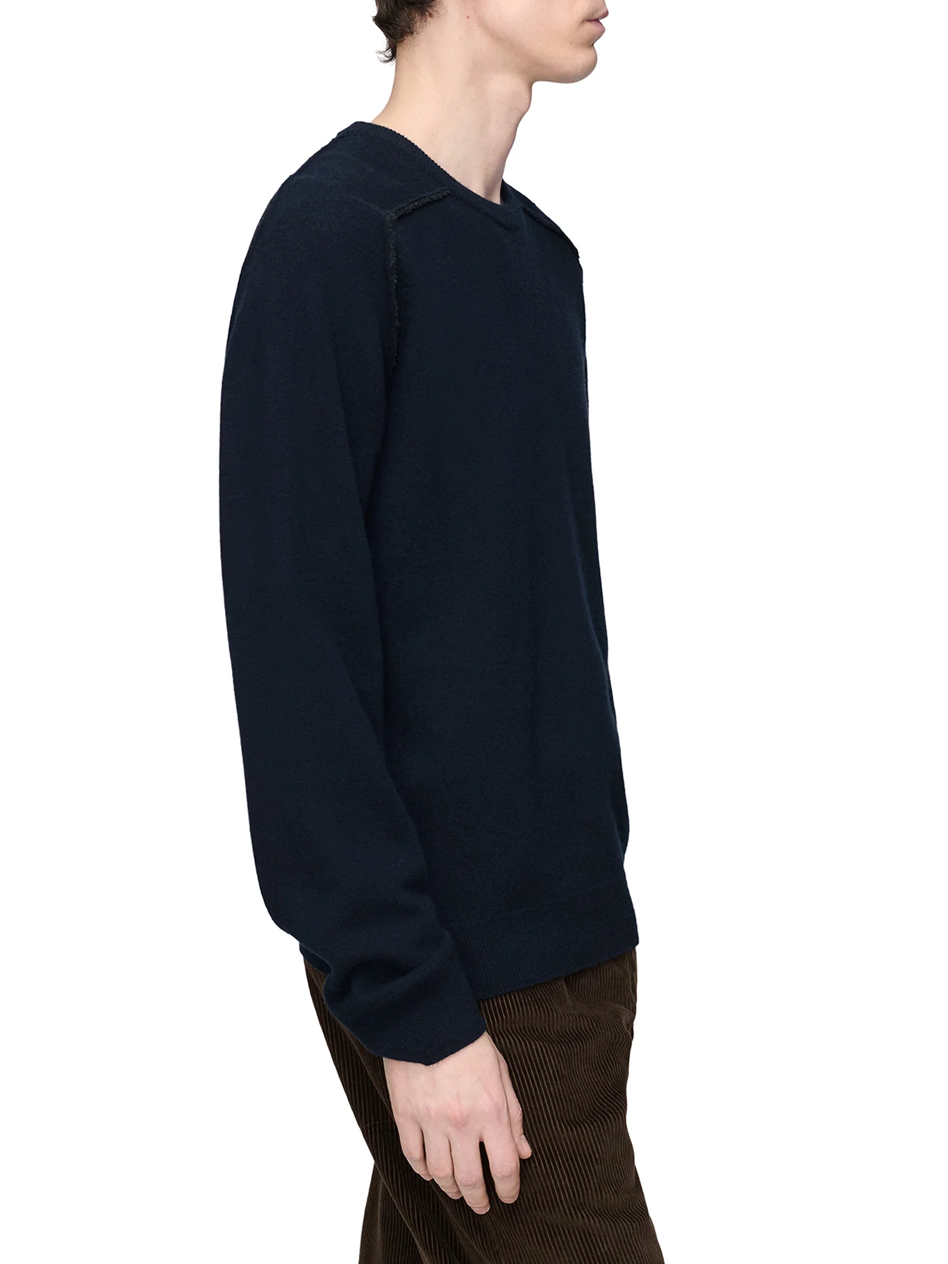 CREWNECK SWEATER IN VIRGIN WOOL - Image 3