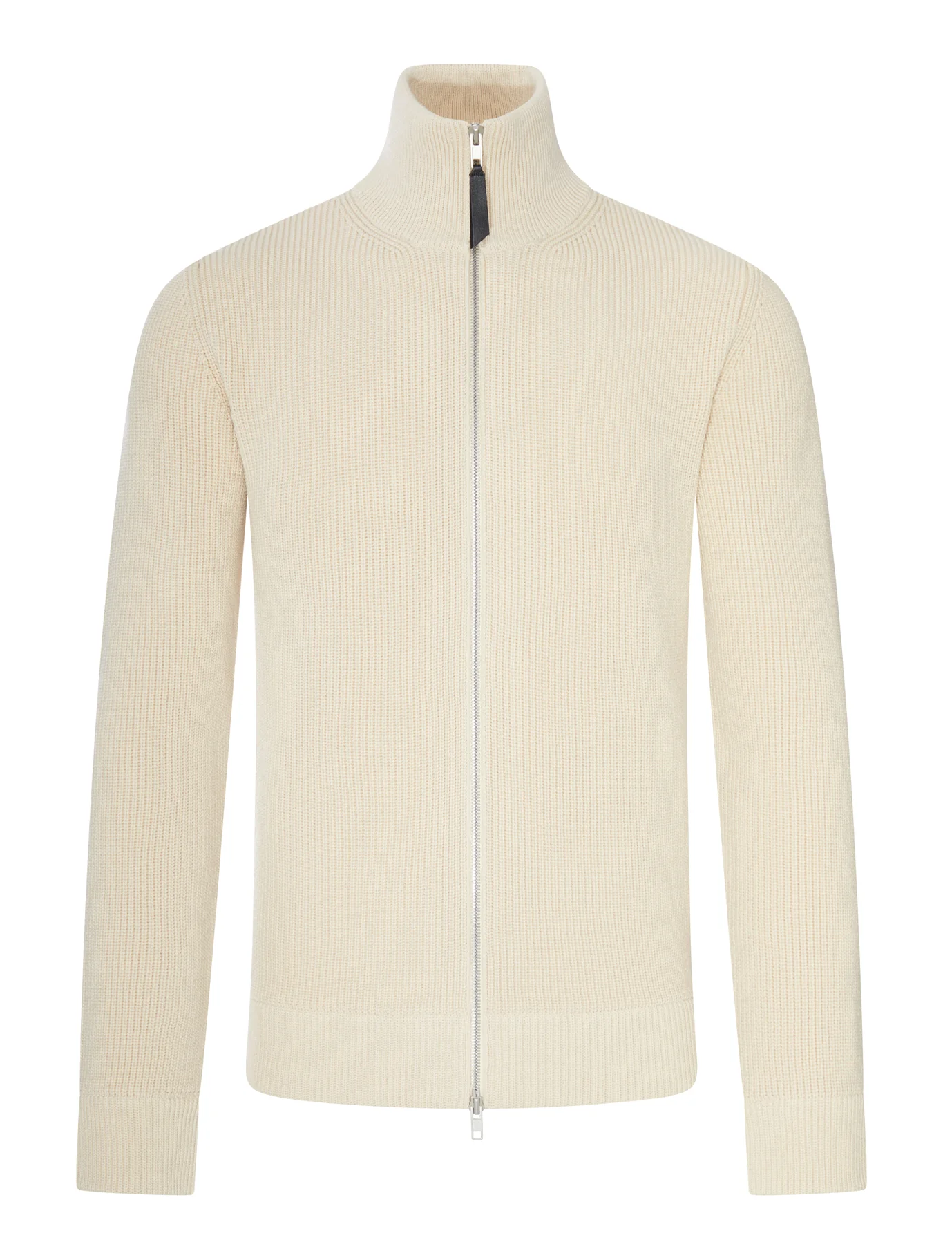 JERSEY KNIT CARDIGAN WITH ZIP
