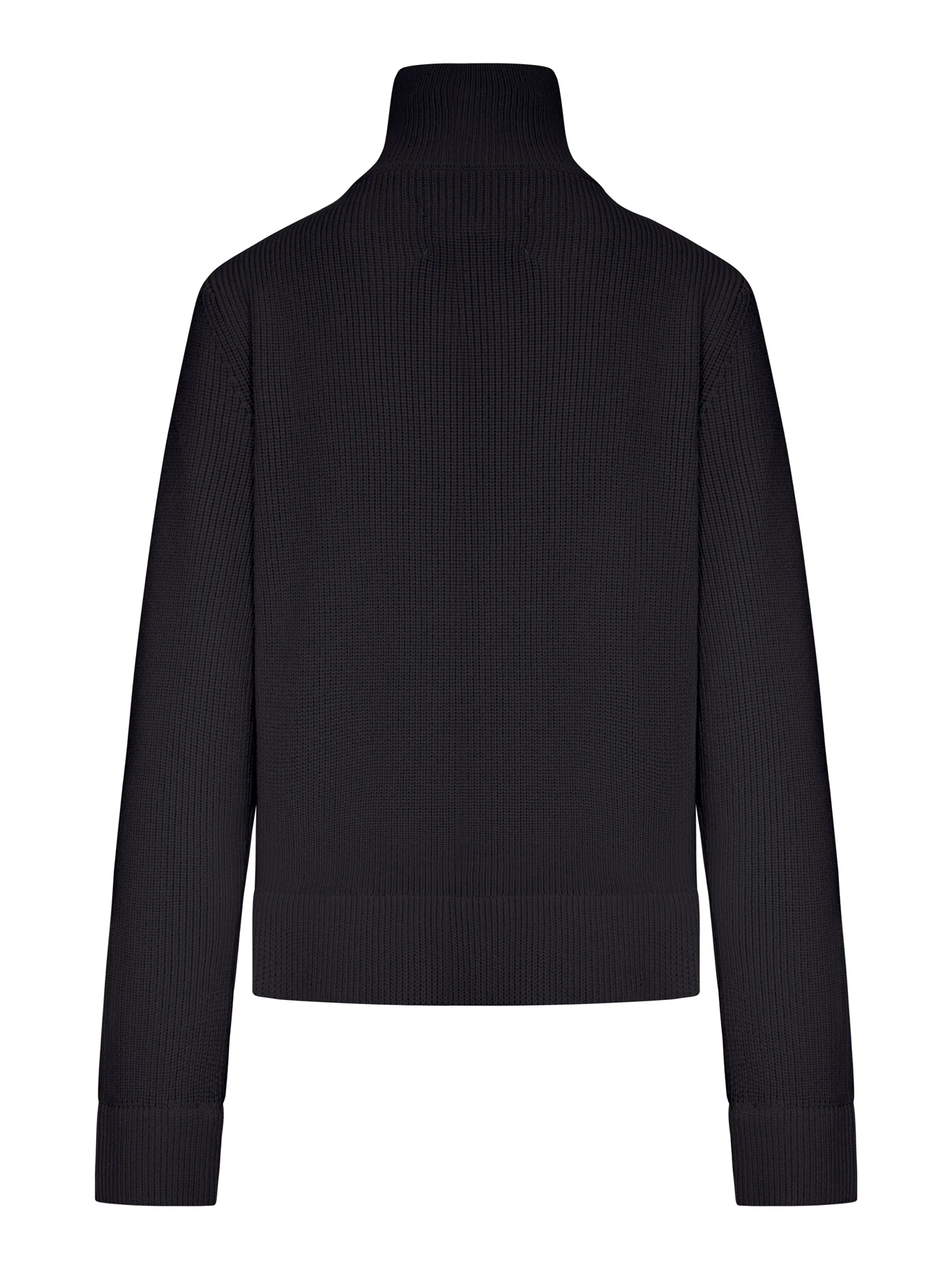 RIBBED COTTON ZIP-UP CARDIGAN - Image 2