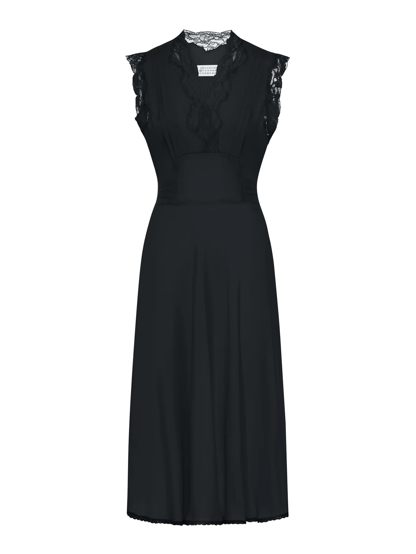 SILK MIDI DRESS