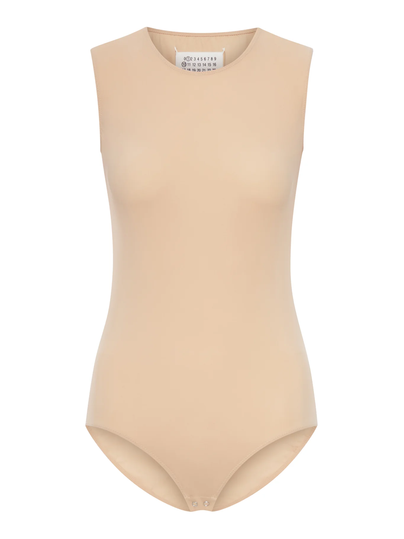 SLEEVELESS BODYSUIT IN TECHNICAL JERSEY