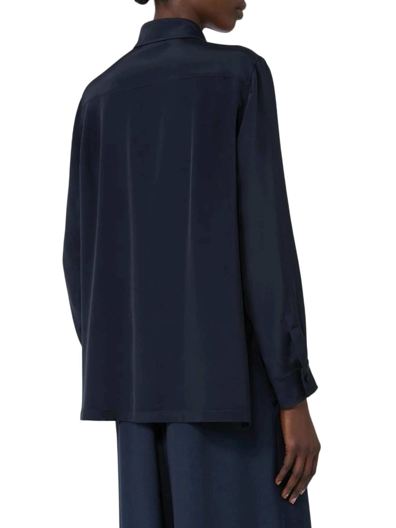 SILK CRÊPE DE CHINE SHIRT - Image 4