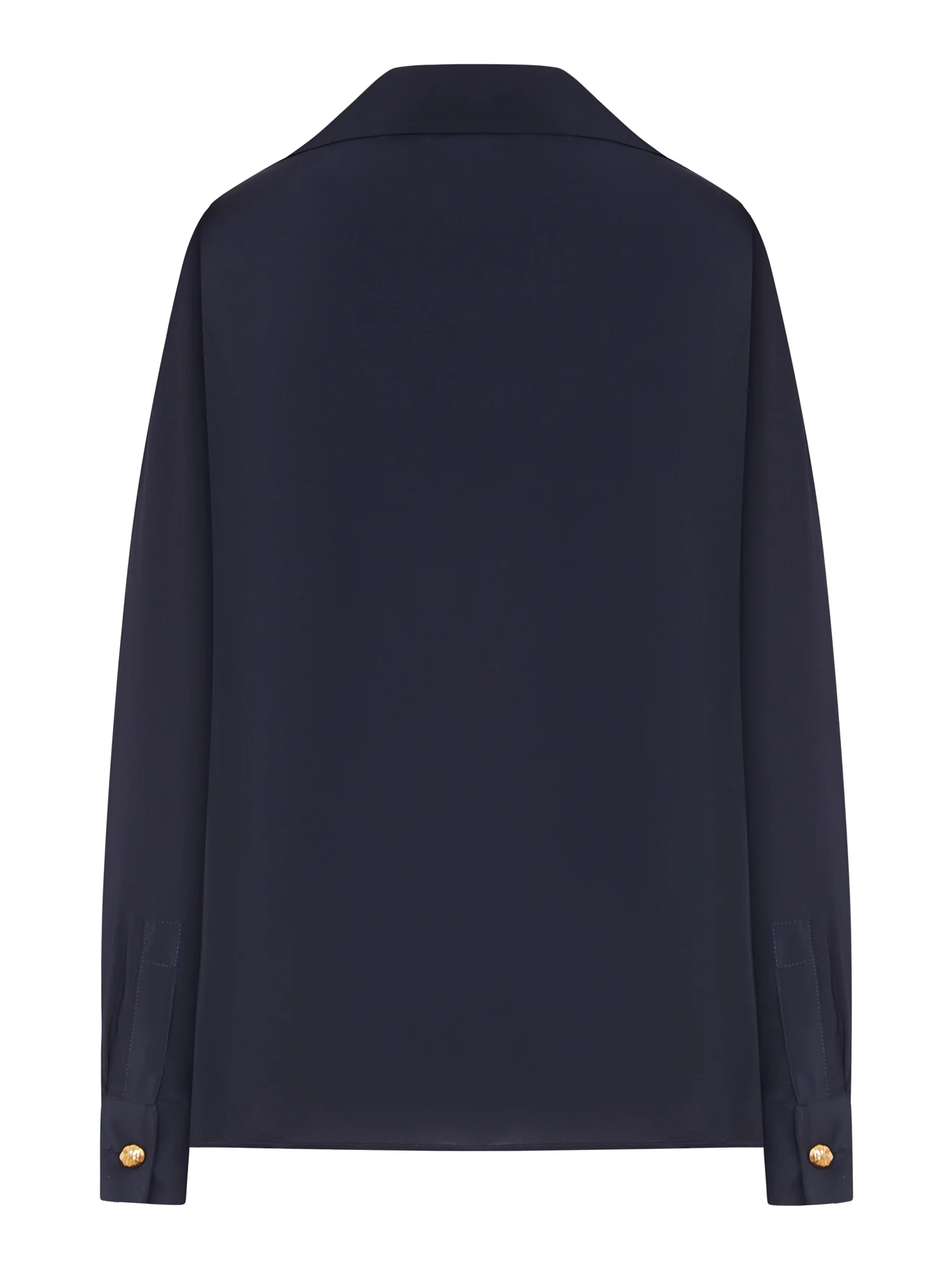 CREPE DE CHINE POLO SHIRT - Image 2