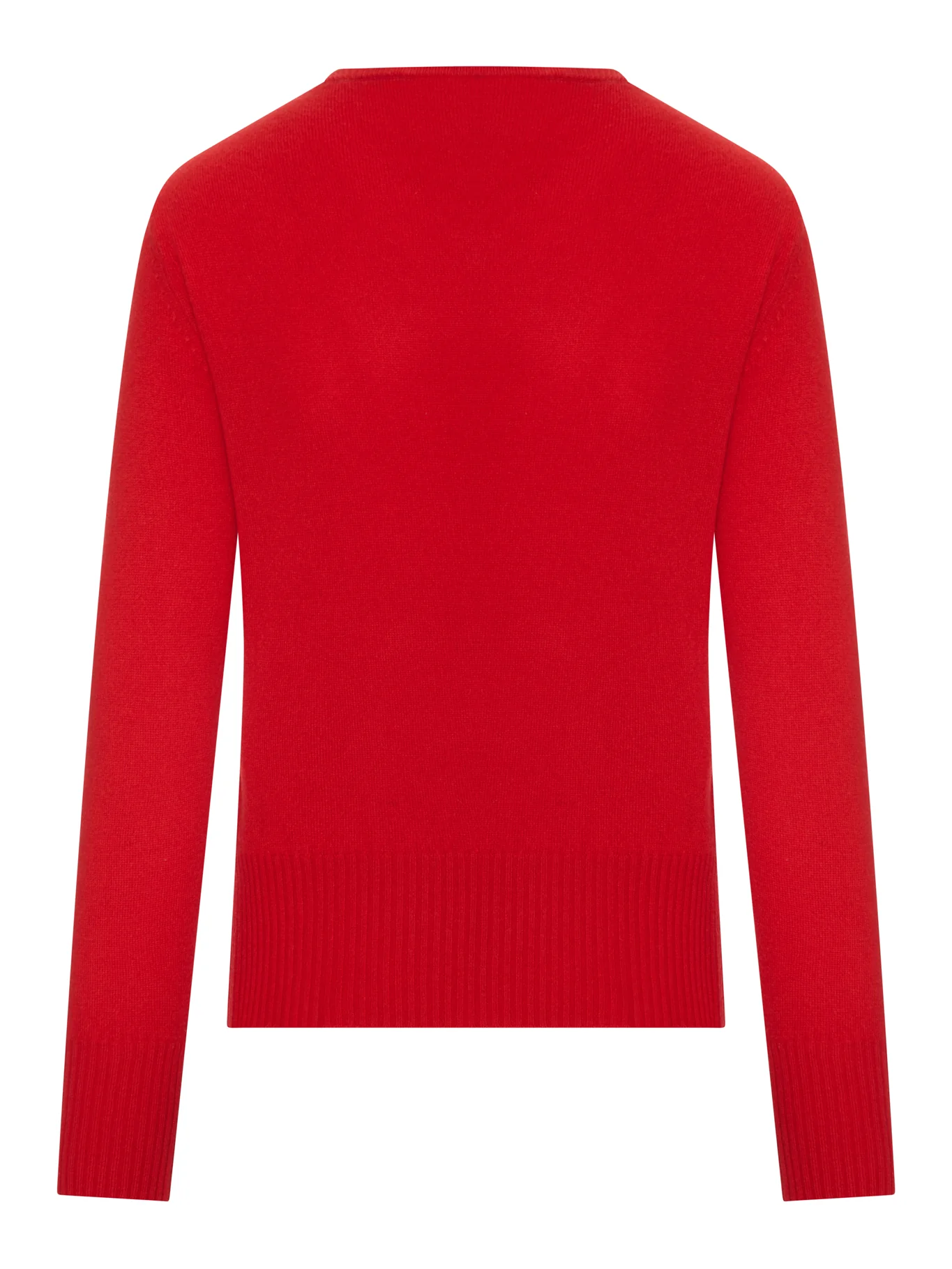 CASHMERE V-NECK SWEATER WITH LOGO - Image 2