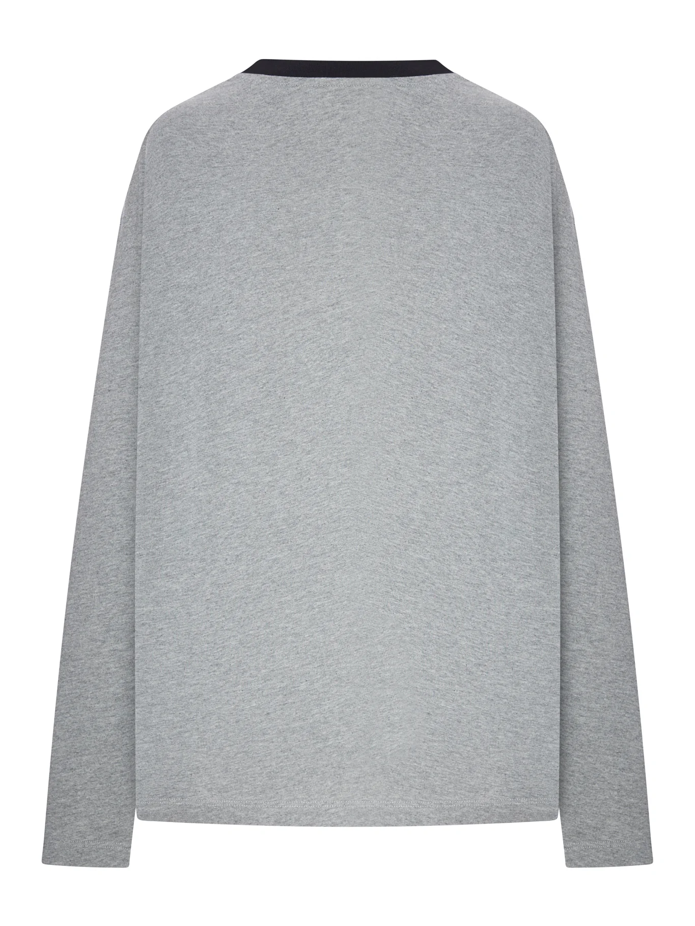 LONG-SLEEVED COTTON JERSEY T-SHIRT - Image 2
