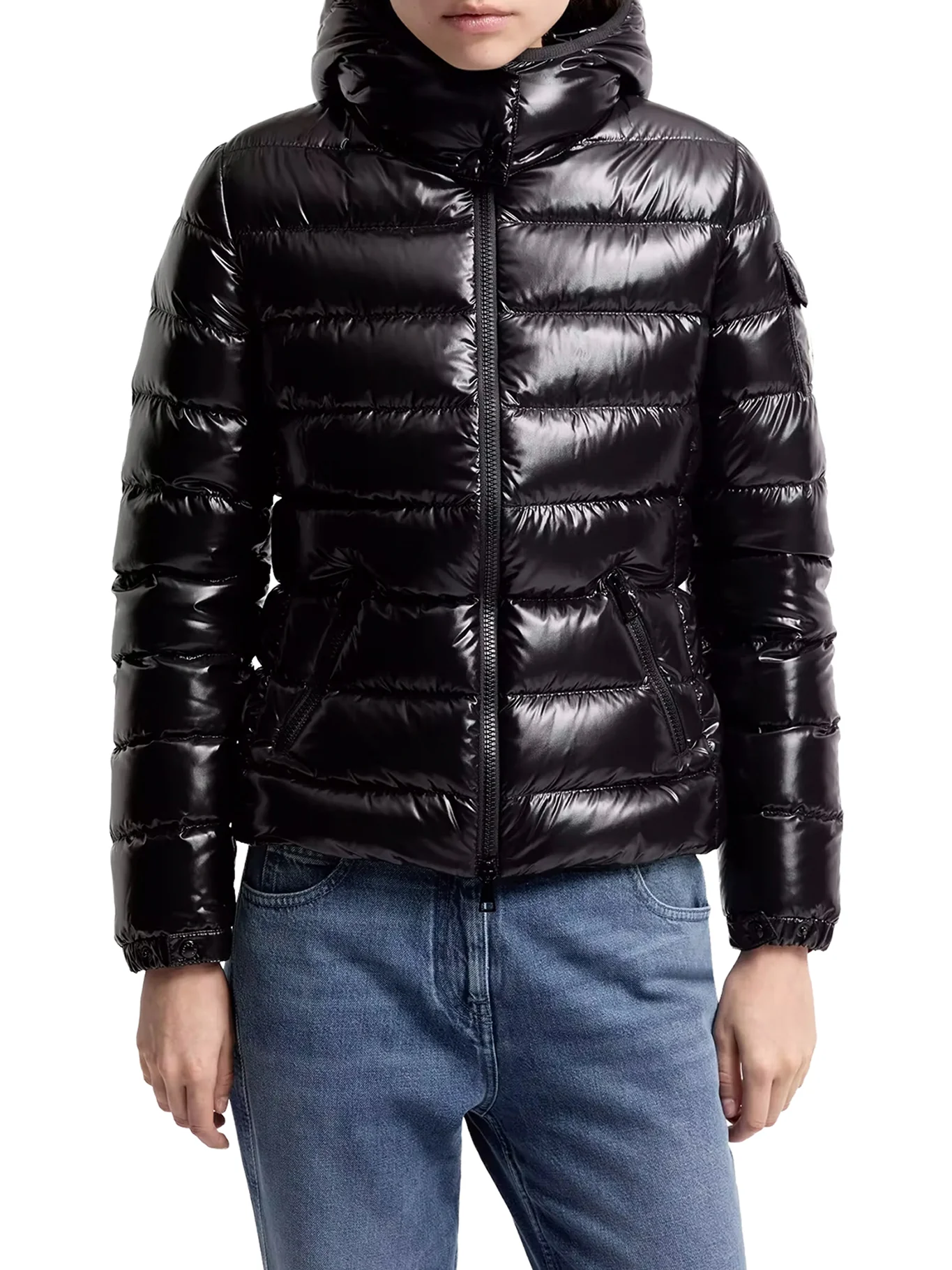 BADY SHORT HOODED DOWN JACKET - Image 3