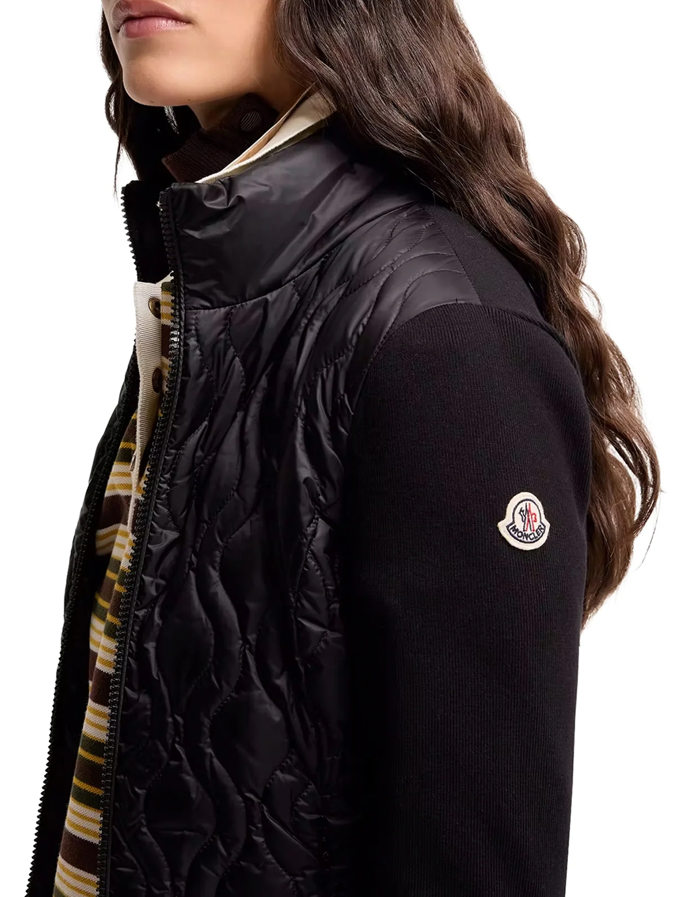 COTTON PADDED CARDIGAN WITH ZIP - Image 6