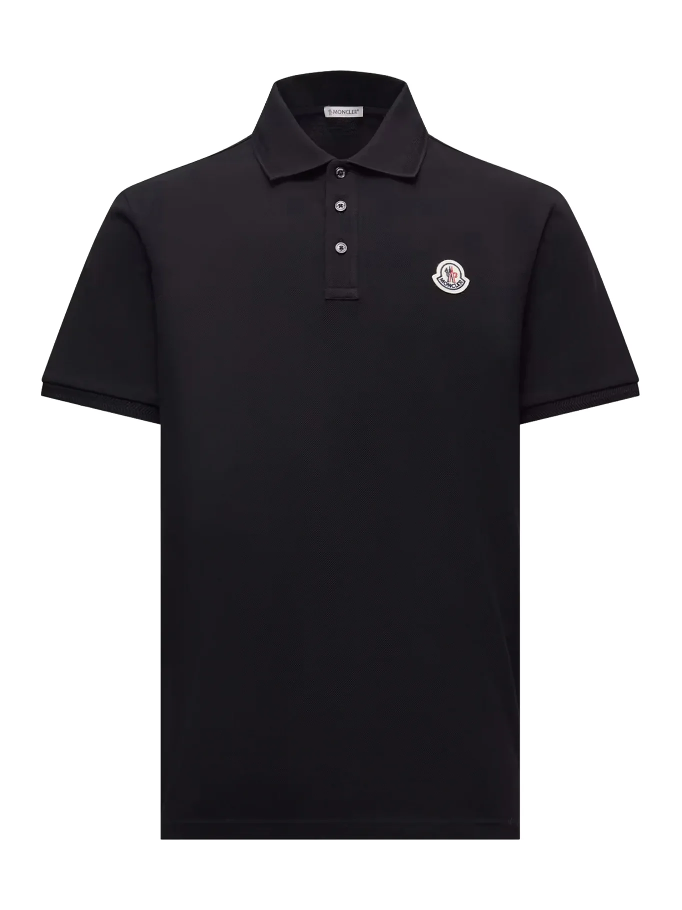 COTTON PIQUET POLO SHIRT WITH LOGO PATCH