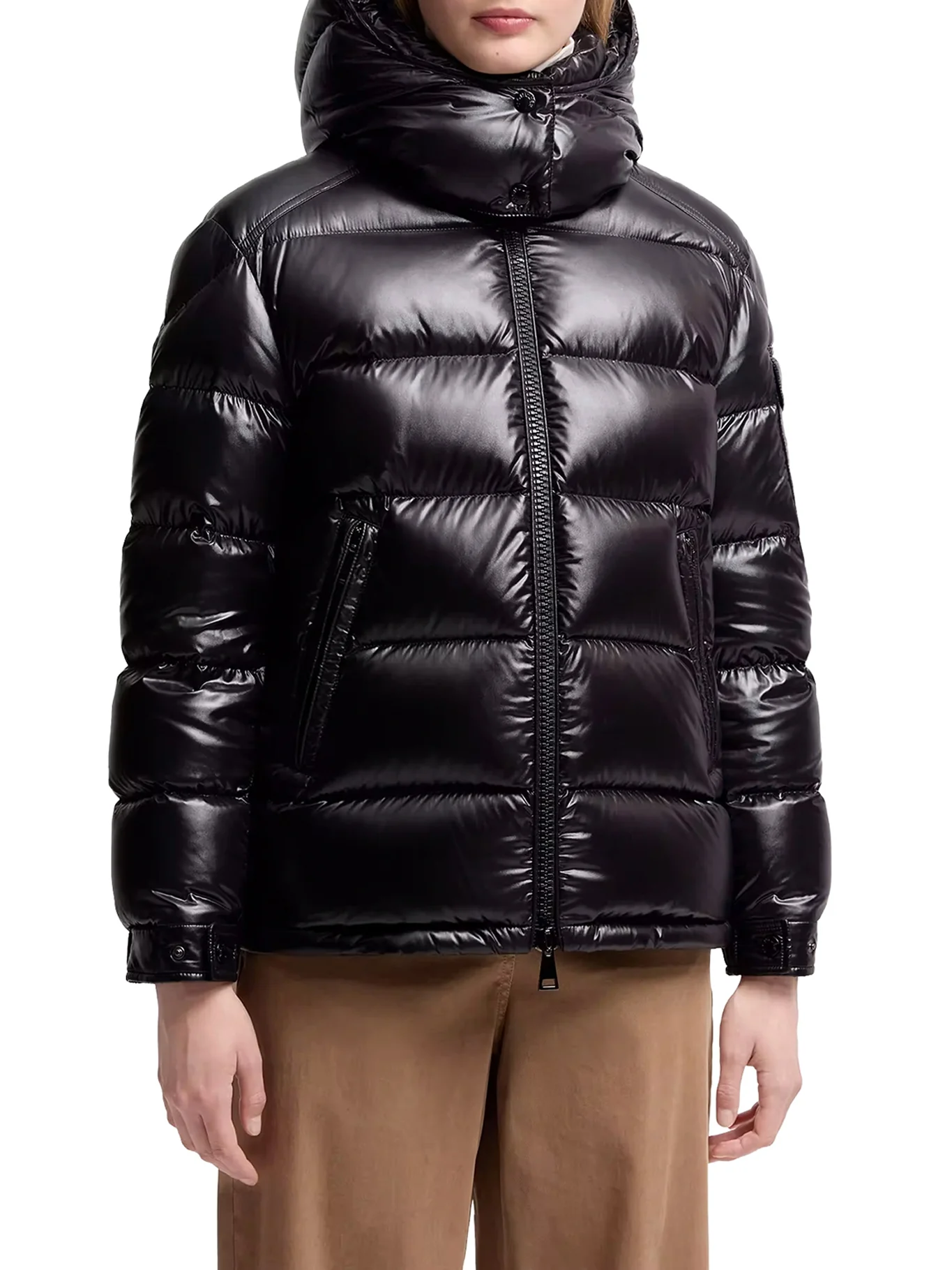 MAIRE SHORT DOWN JACKET WITH HOOD - Image 3