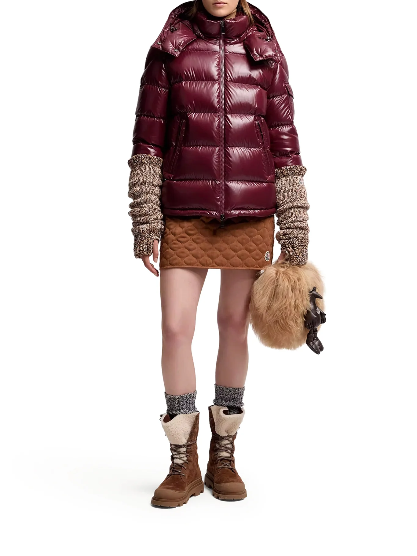 MAIRE SHORT DOWN JACKET WITH HOOD - Image 2