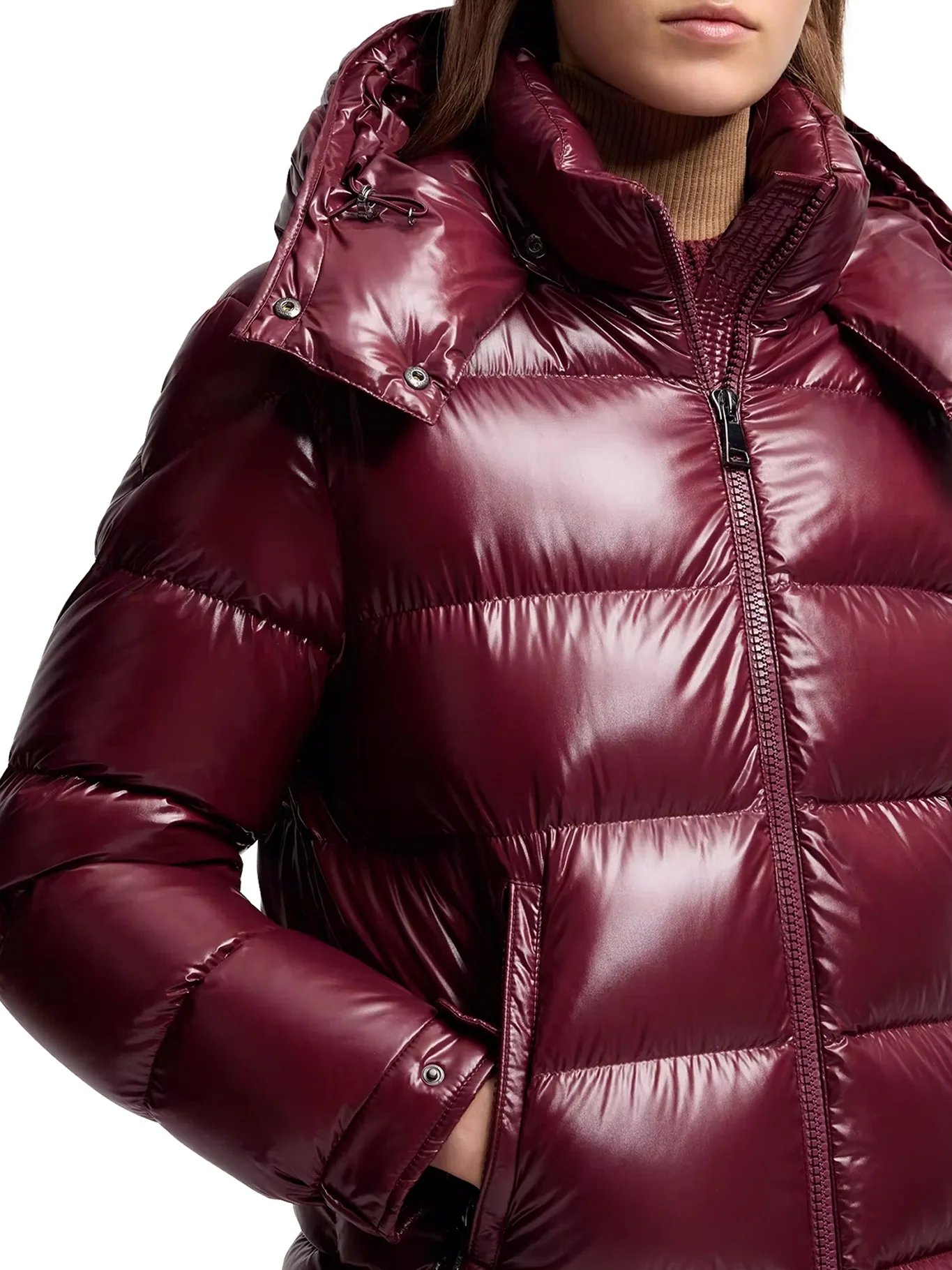 MAIRE SHORT DOWN JACKET WITH HOOD - Image 7