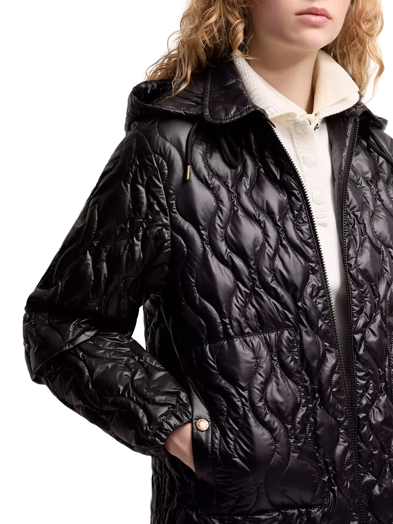 MIDI BALETTE DOWN JACKET WITH GEOMETRIC QUILTING - Image 5