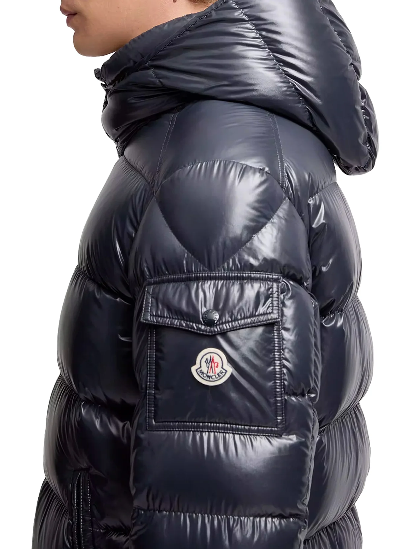 MONCLER MAYA SHORT HOODED DOWN JACKET - Image 7