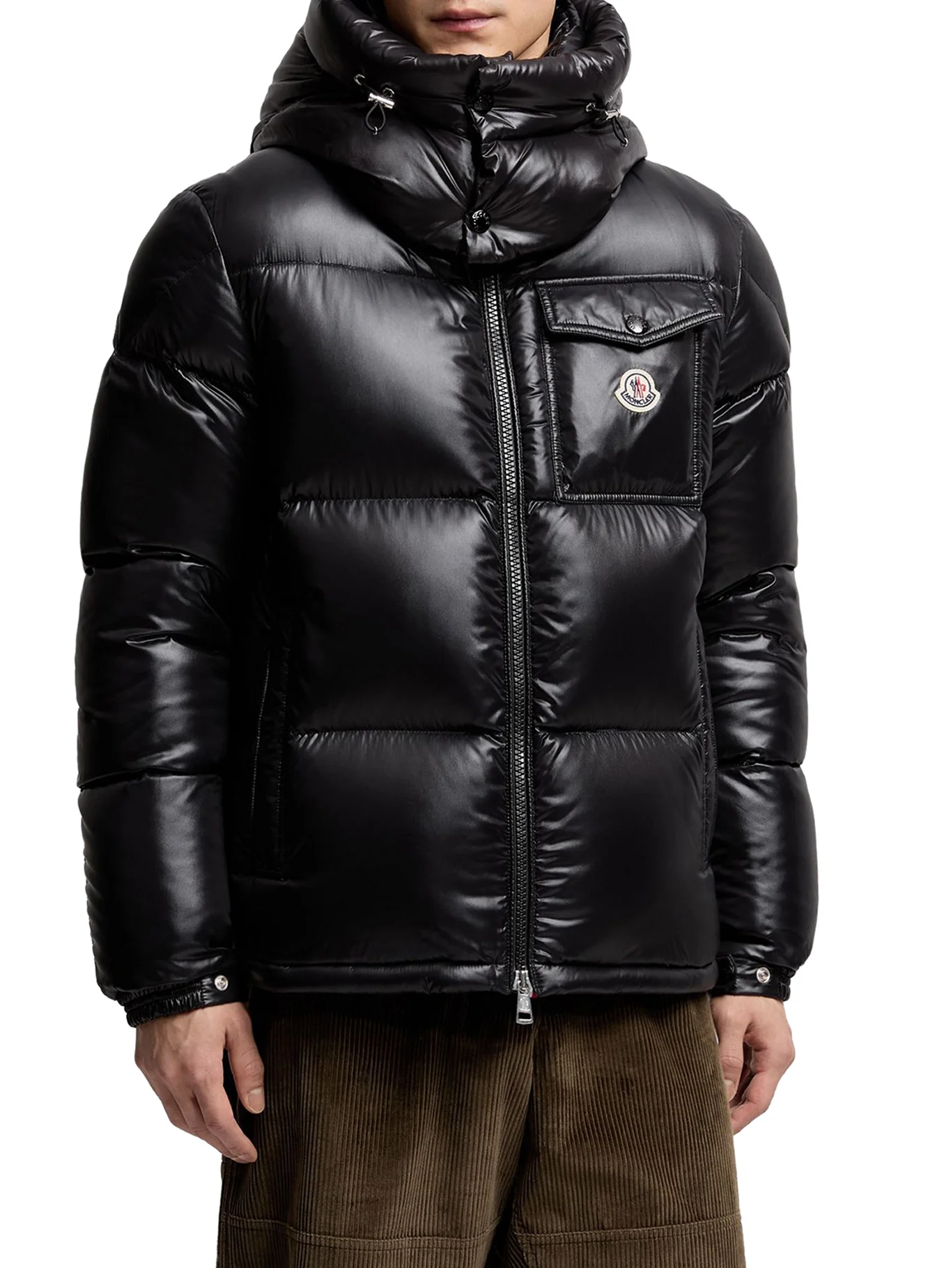 MONTBELIARD SHORT DOWN JACKET WITH HOOD - Image 3