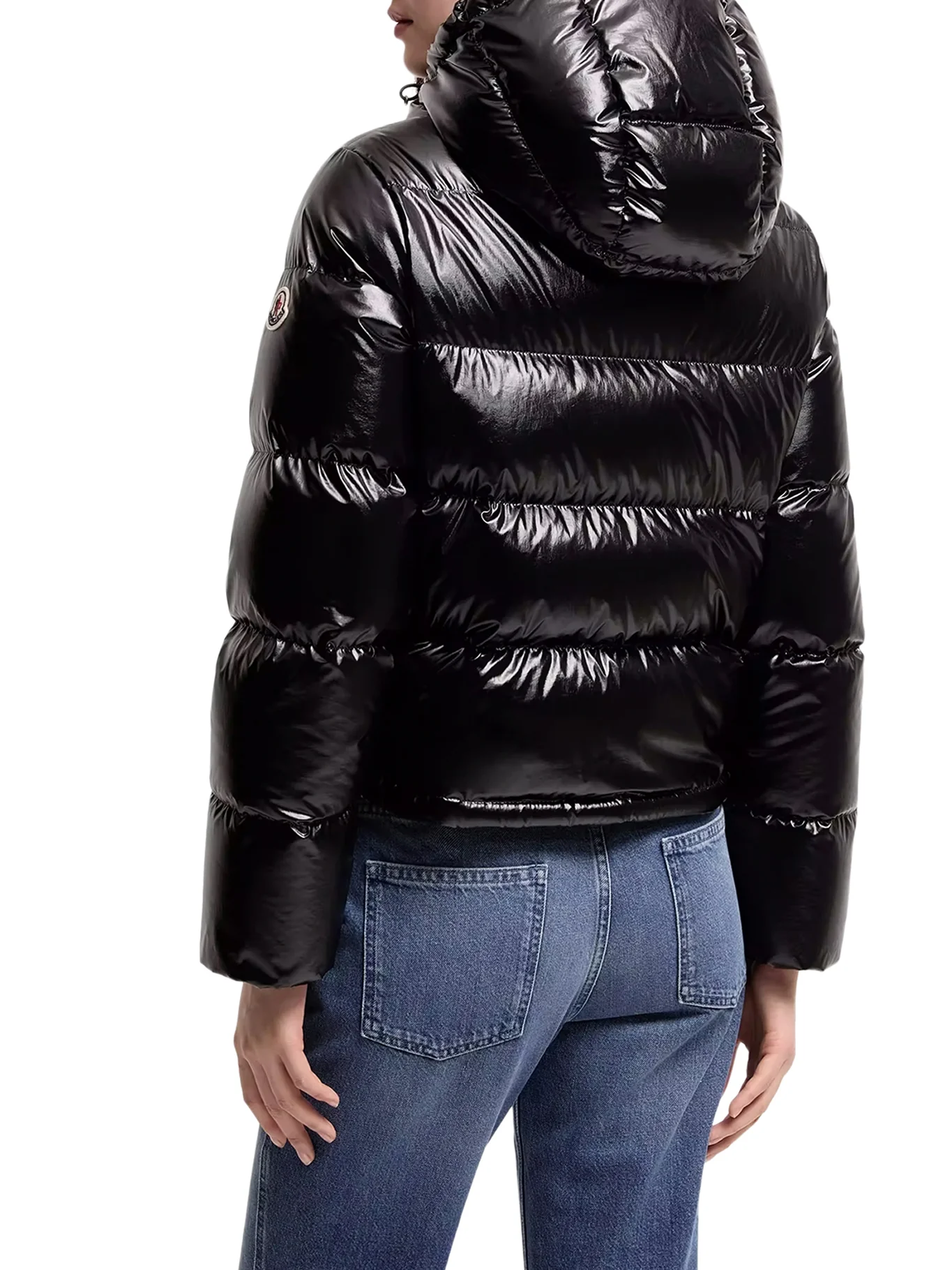 NIVEOLE SHORT NYLON DOWN JACKET - Image 4
