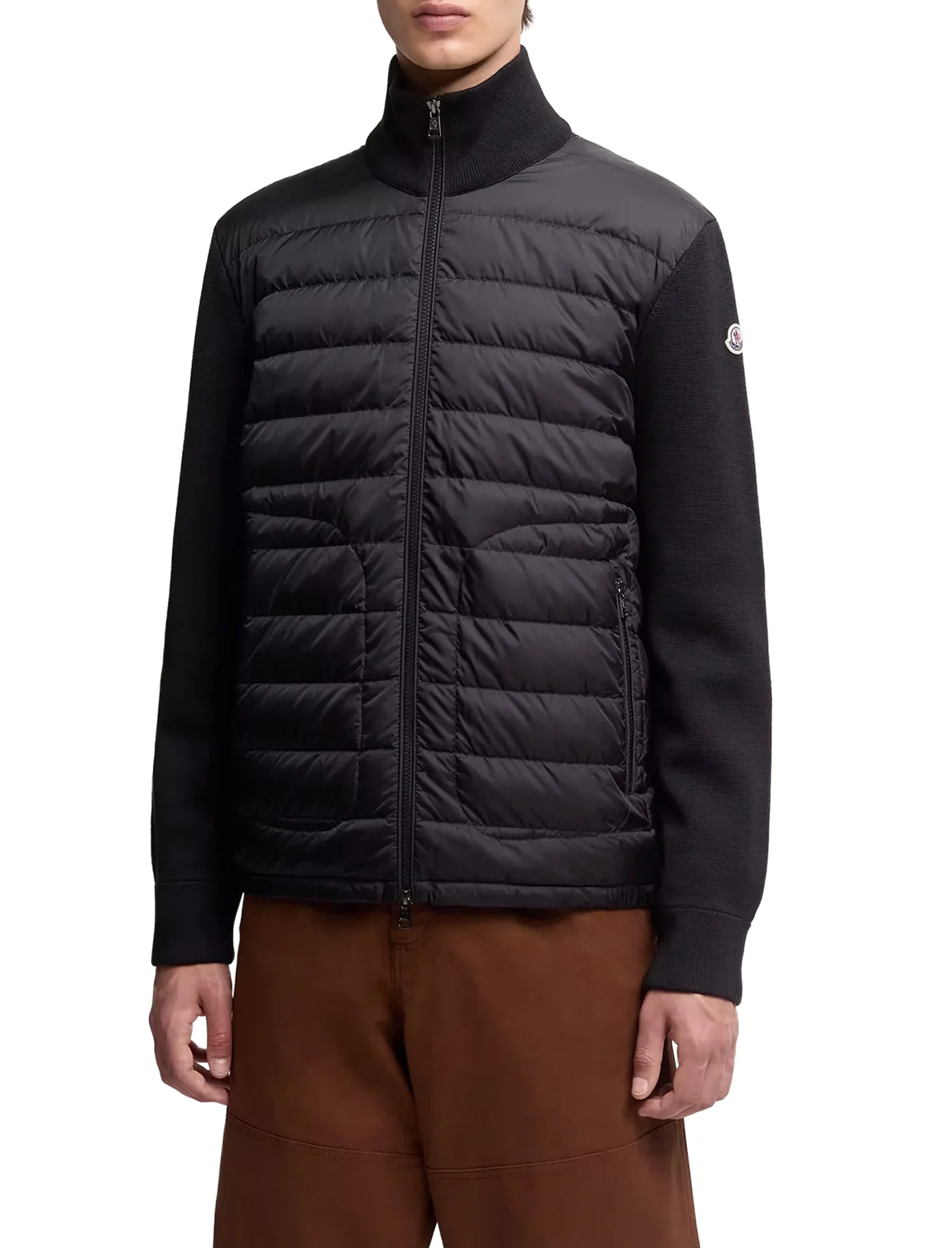 PADDED ZIP-UP CARDIGAN - Image 2
