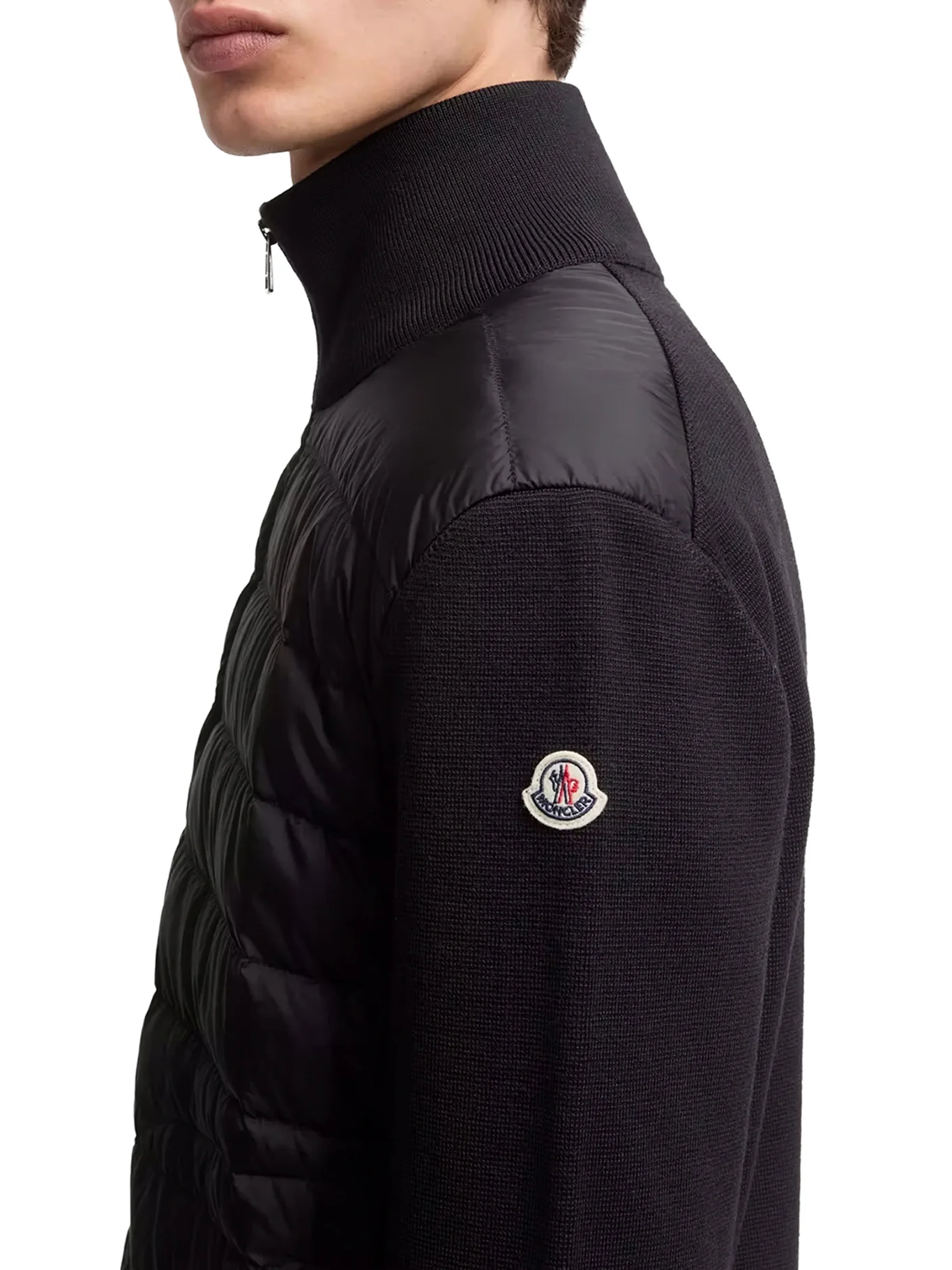 PADDED ZIP-UP CARDIGAN - Image 5