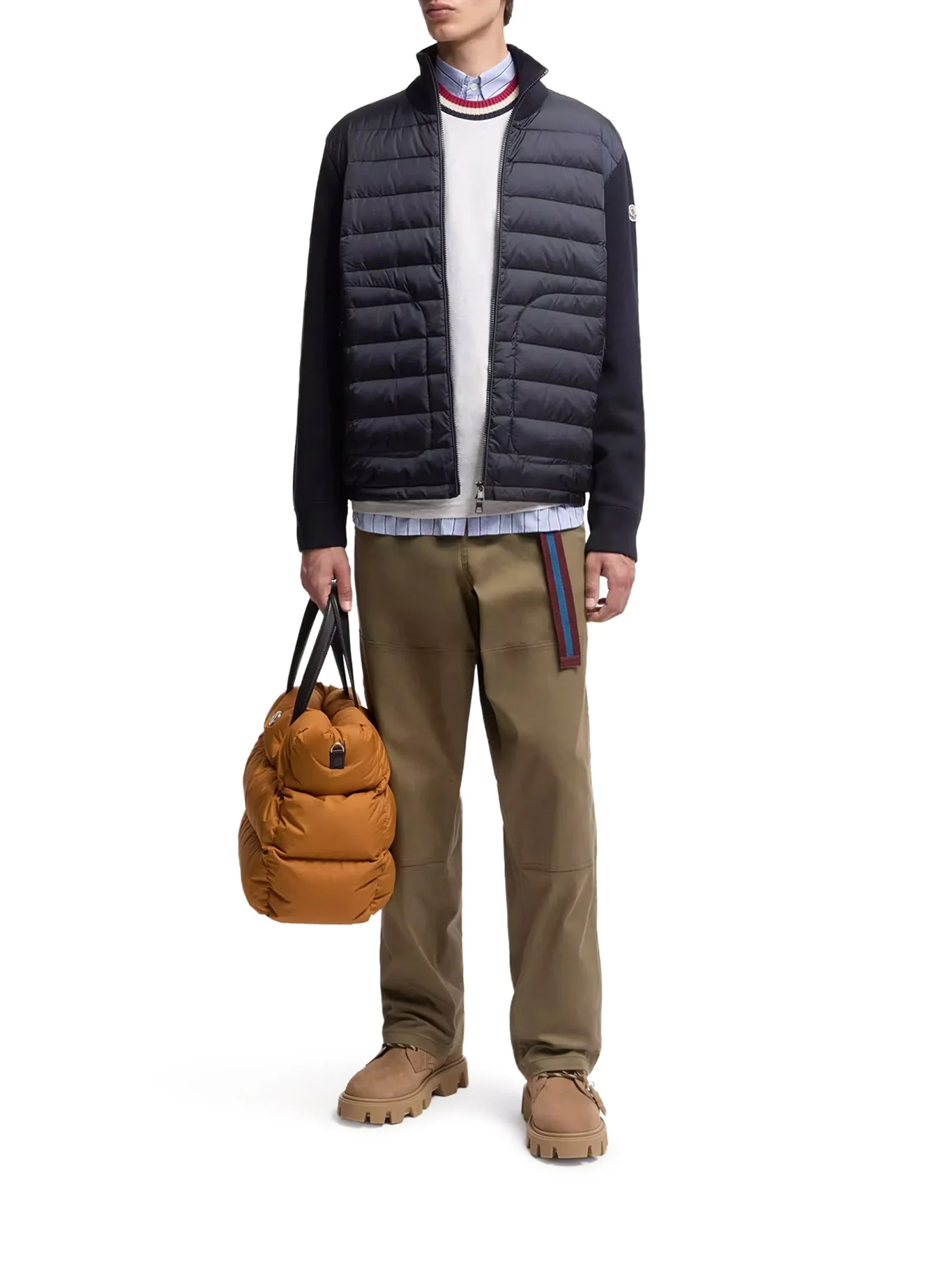 PADDED ZIP-UP CARDIGAN - Image 2
