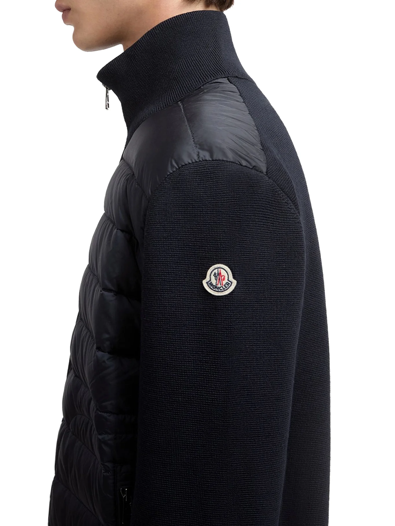 PADDED ZIP-UP CARDIGAN - Image 6