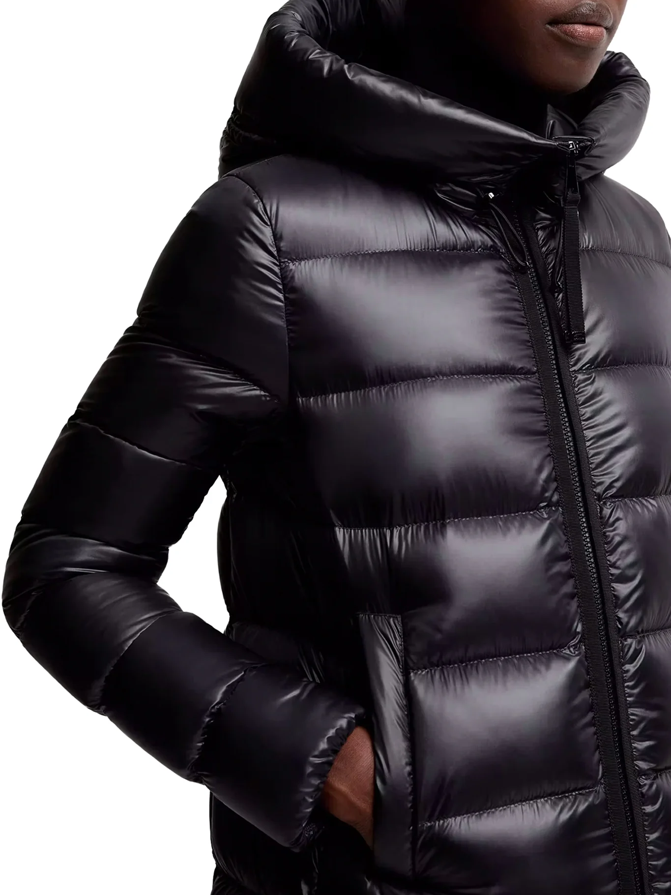 SUYENNE MIDI HOODED DOWN COAT - Image 5