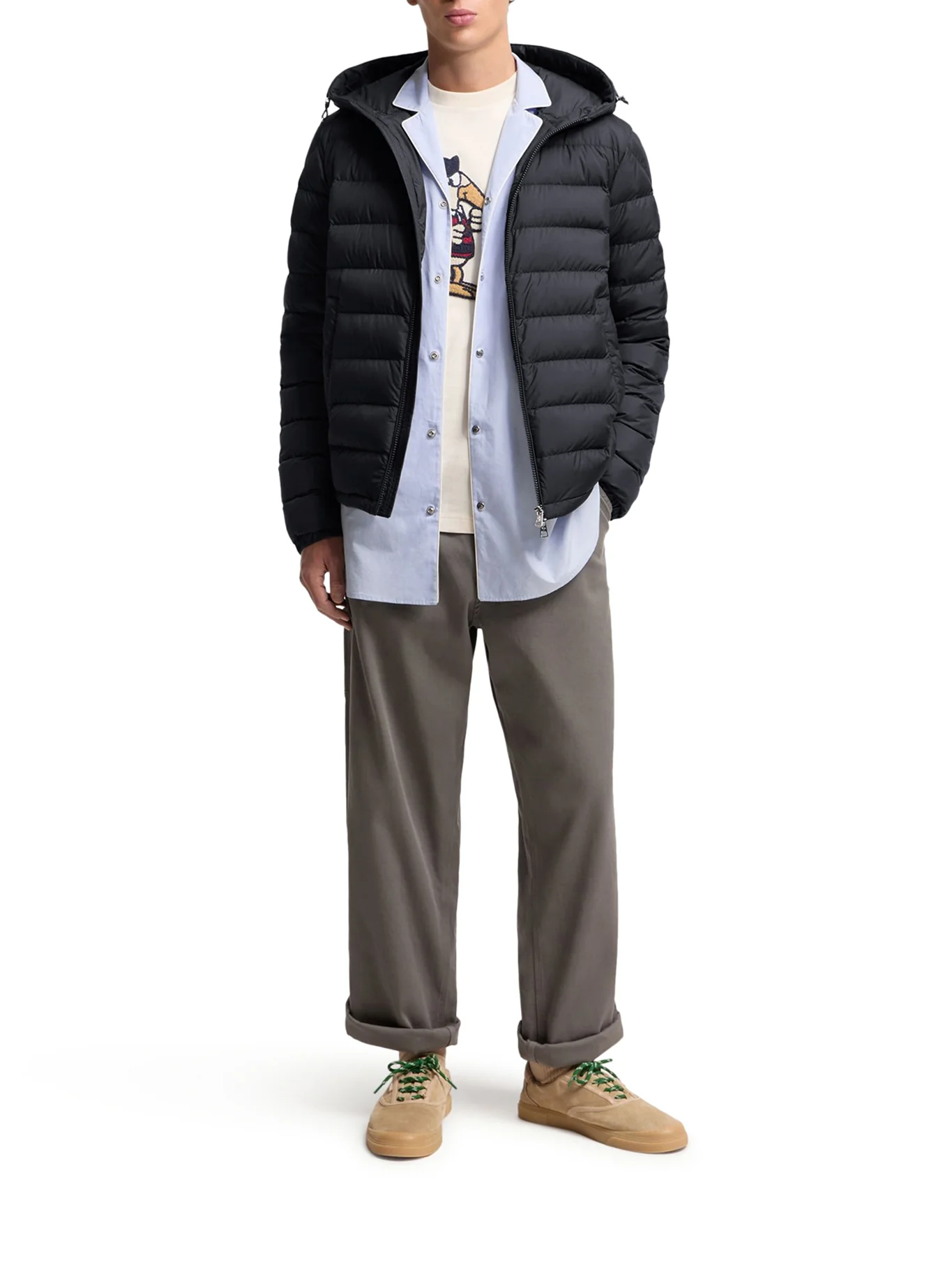 VERMEILLE SHORT DOWN JACKET WITH HOOD - Image 2
