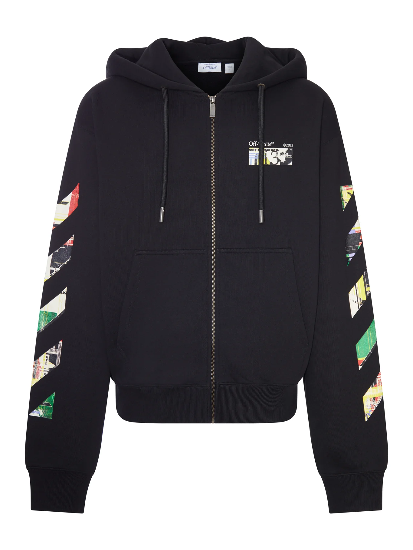 INDUSTRIAL ARROW ZIP-UP HOODIE