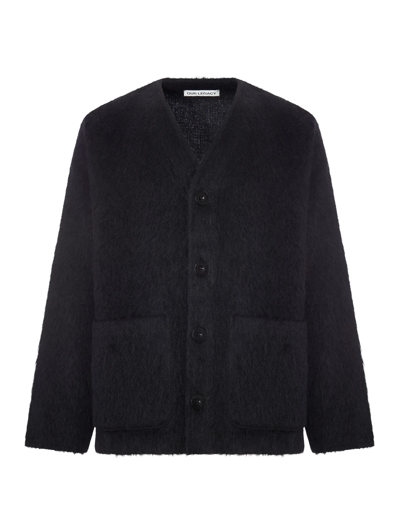MOHAIR WOOL CARDIGAN