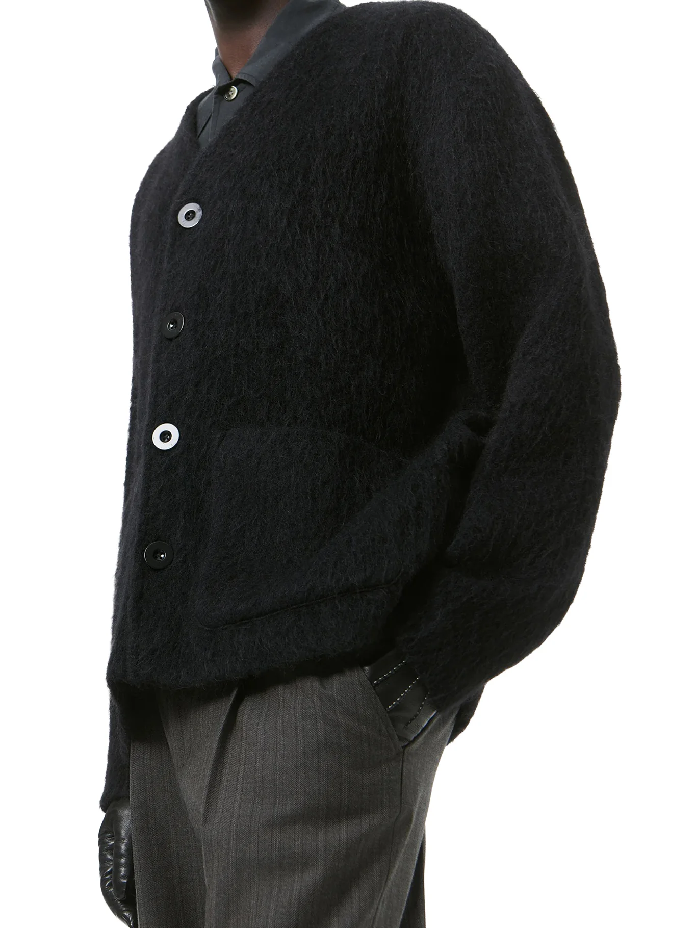 MOHAIR WOOL CARDIGAN - Image 5