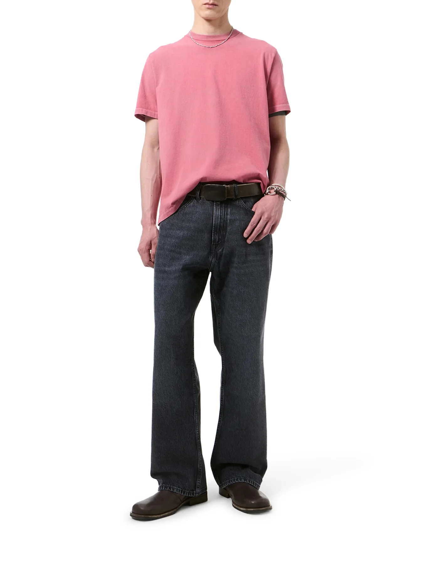 THIRD CUT JEANS IN COTTON DENIM - Image 2