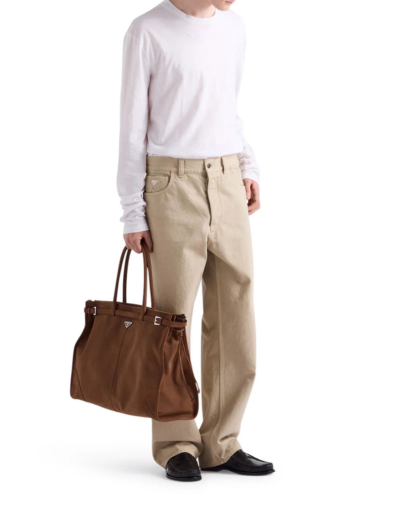 OLD DENIM FIVE-POCKET TROUSERS - Image 2