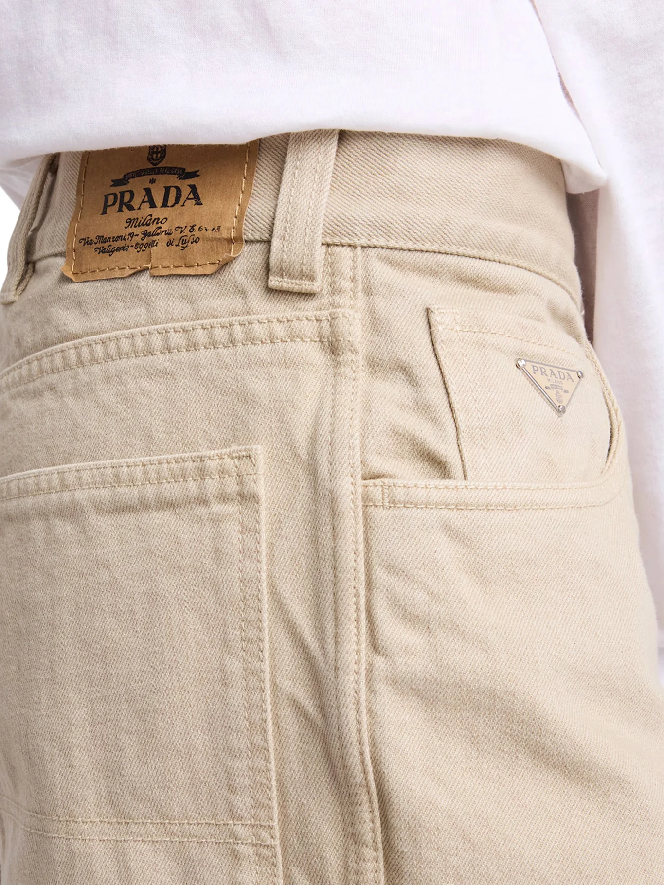 OLD DENIM FIVE-POCKET TROUSERS - Image 5