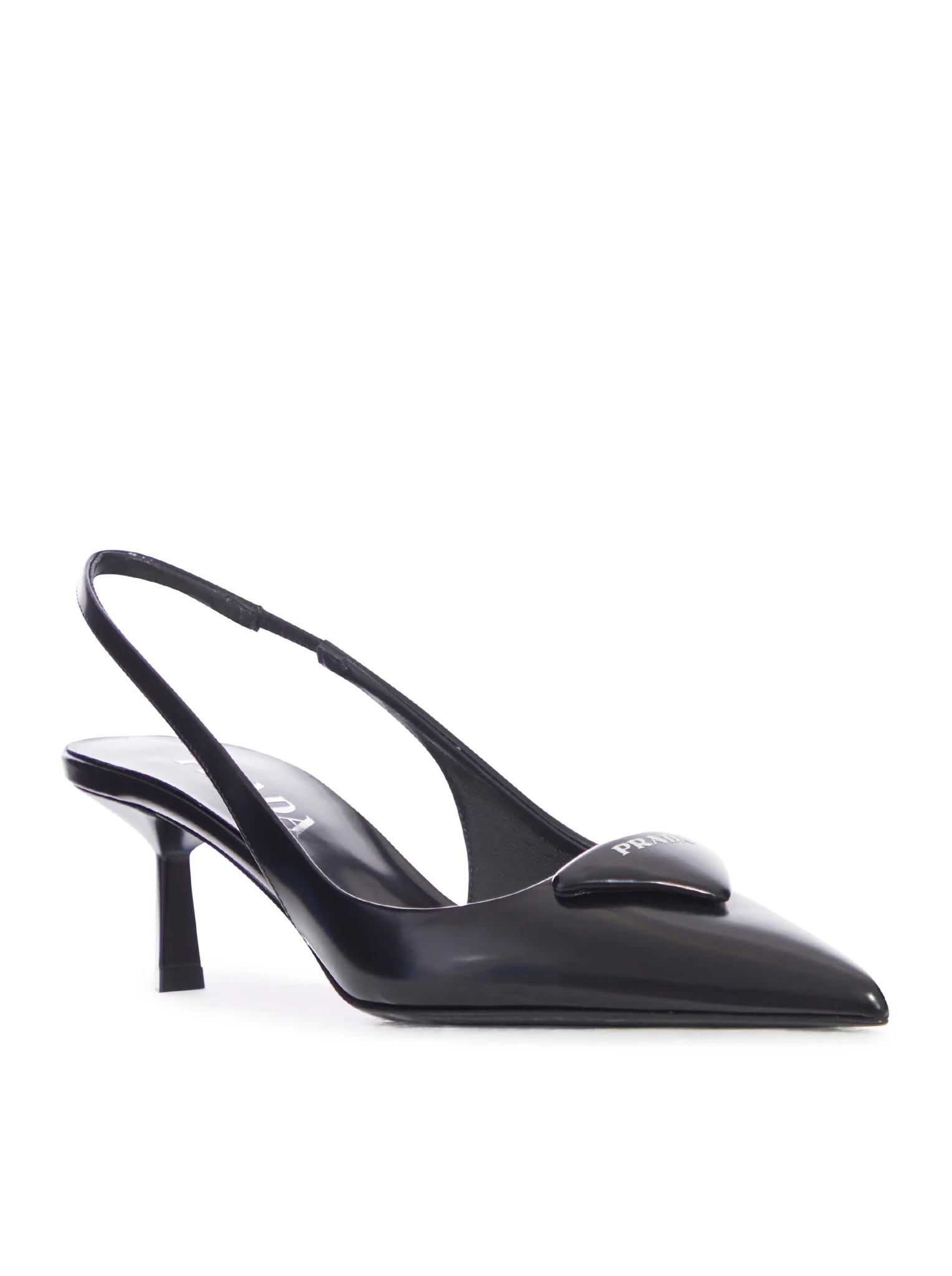 BRUSHED LEATHER SLINGBACK DÉCOLLETÉ - Image 2