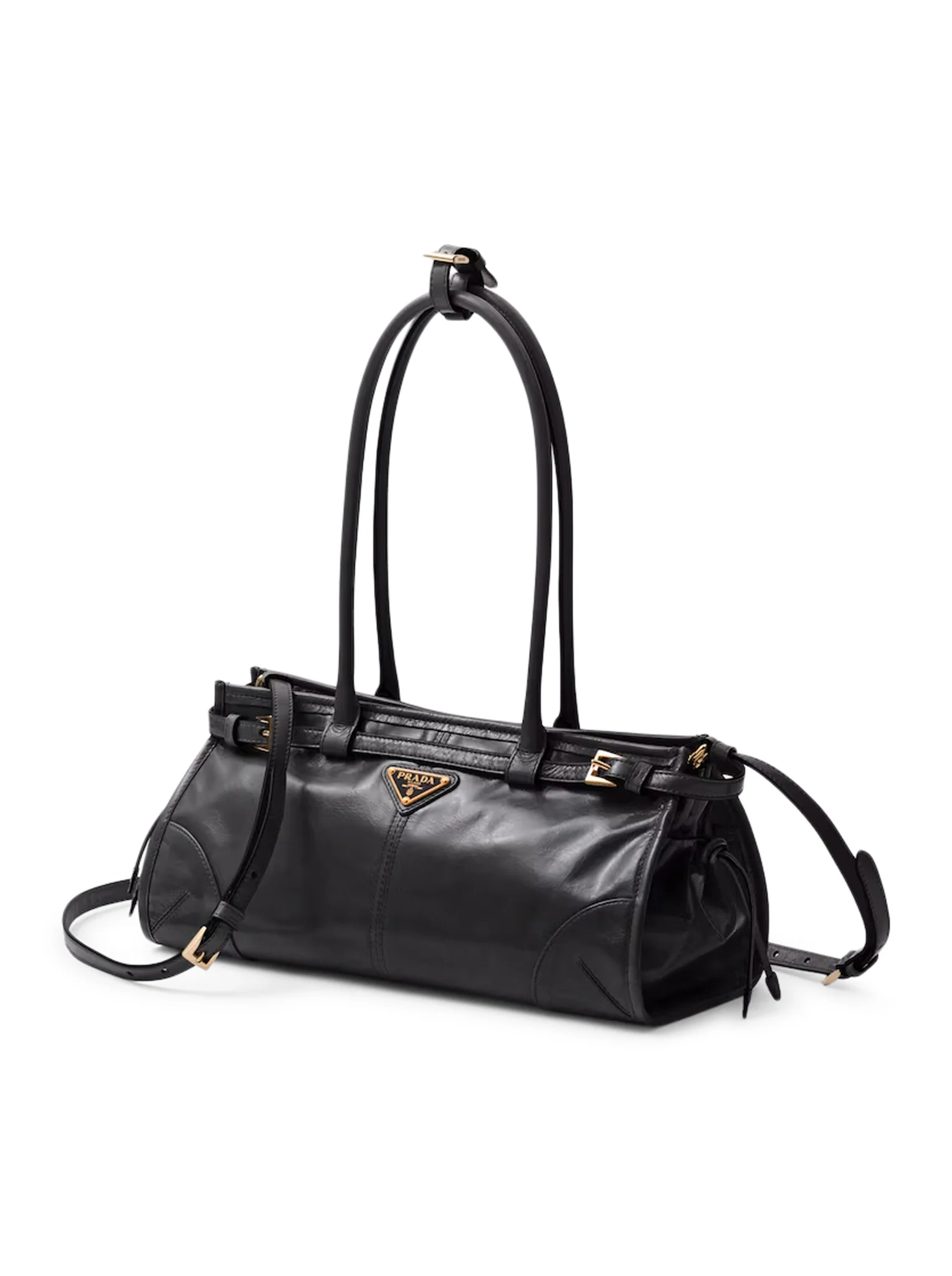 PRADA BONNIE MEDIUM LEATHER HANDBAG - Image 4
