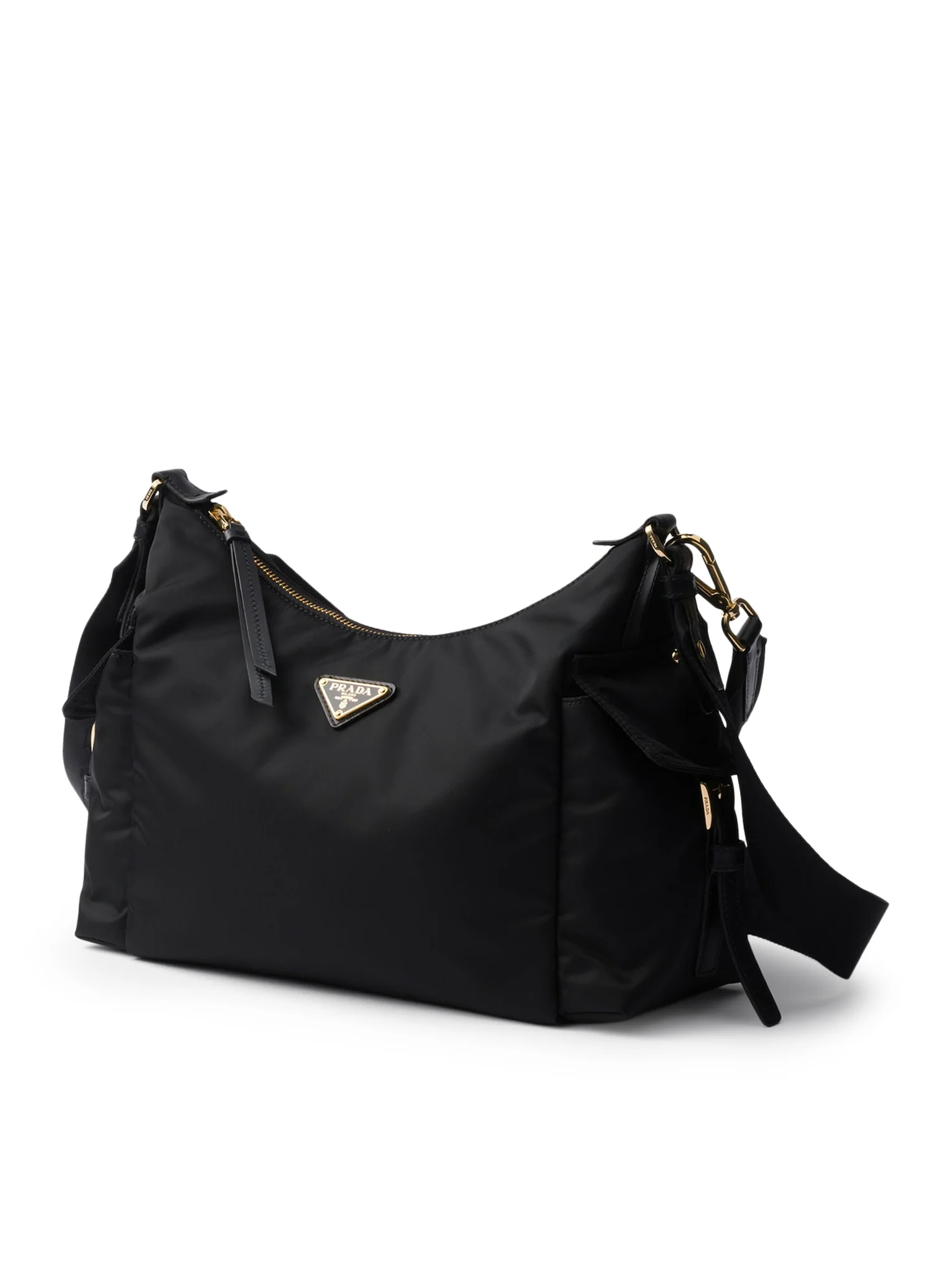 PRADA EXPLORE LARGE RE-NYLON AND LEATHER BAG - Image 4