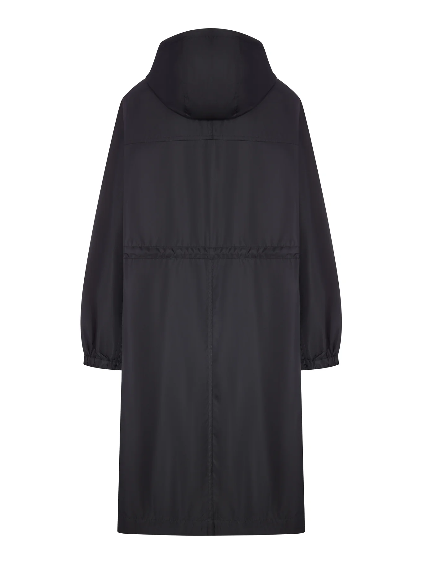 RE-NYLON TRENCH COAT WITH HOOD - Image 2