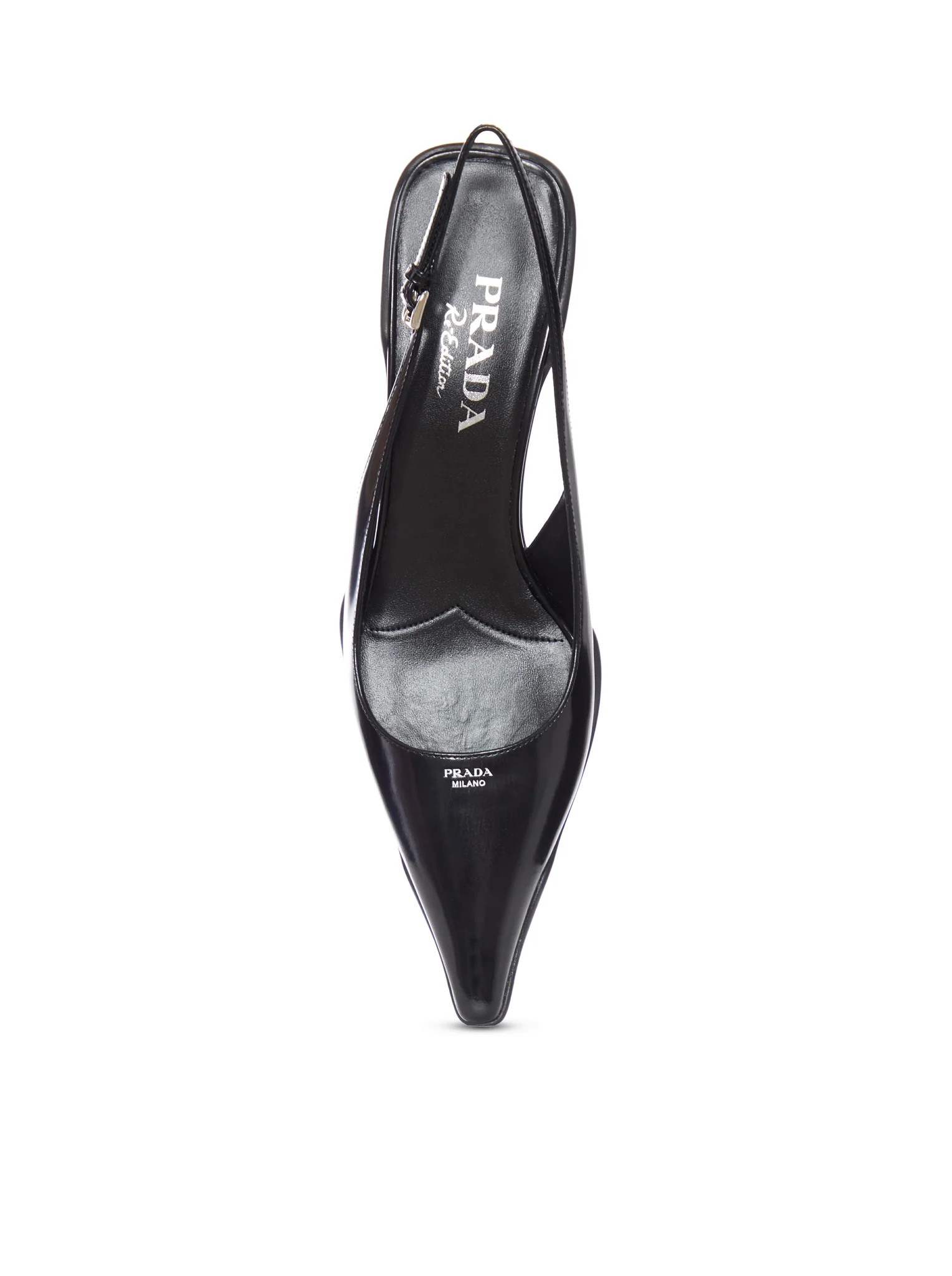 SLINGBACK PUMP IN SMOOTH LEATHER - Image 4