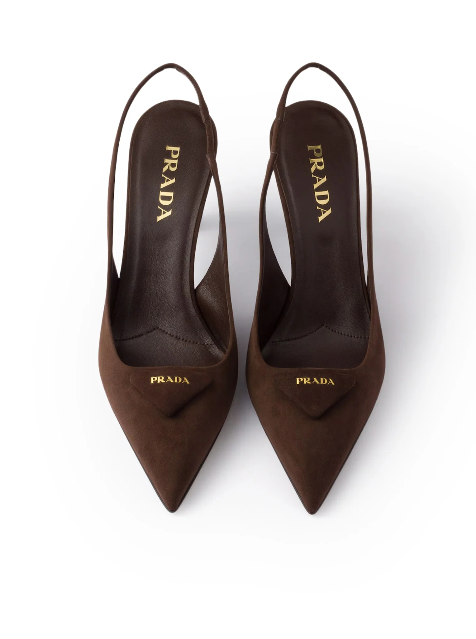 SLINGBACK SUEDE LEATHER PUMPS - Image 4