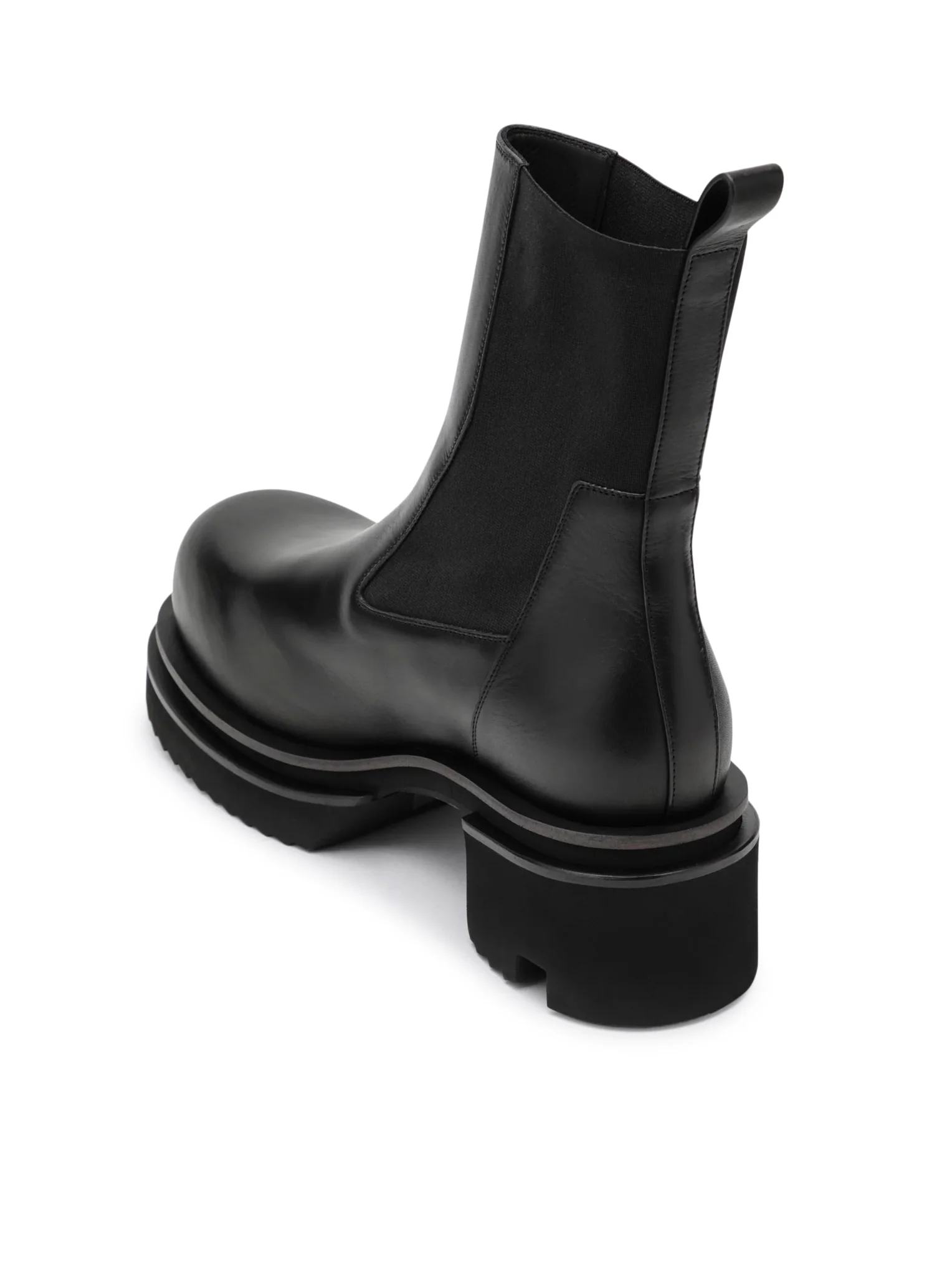 BOGUN BLACK LEATHER BOOTS - Image 3
