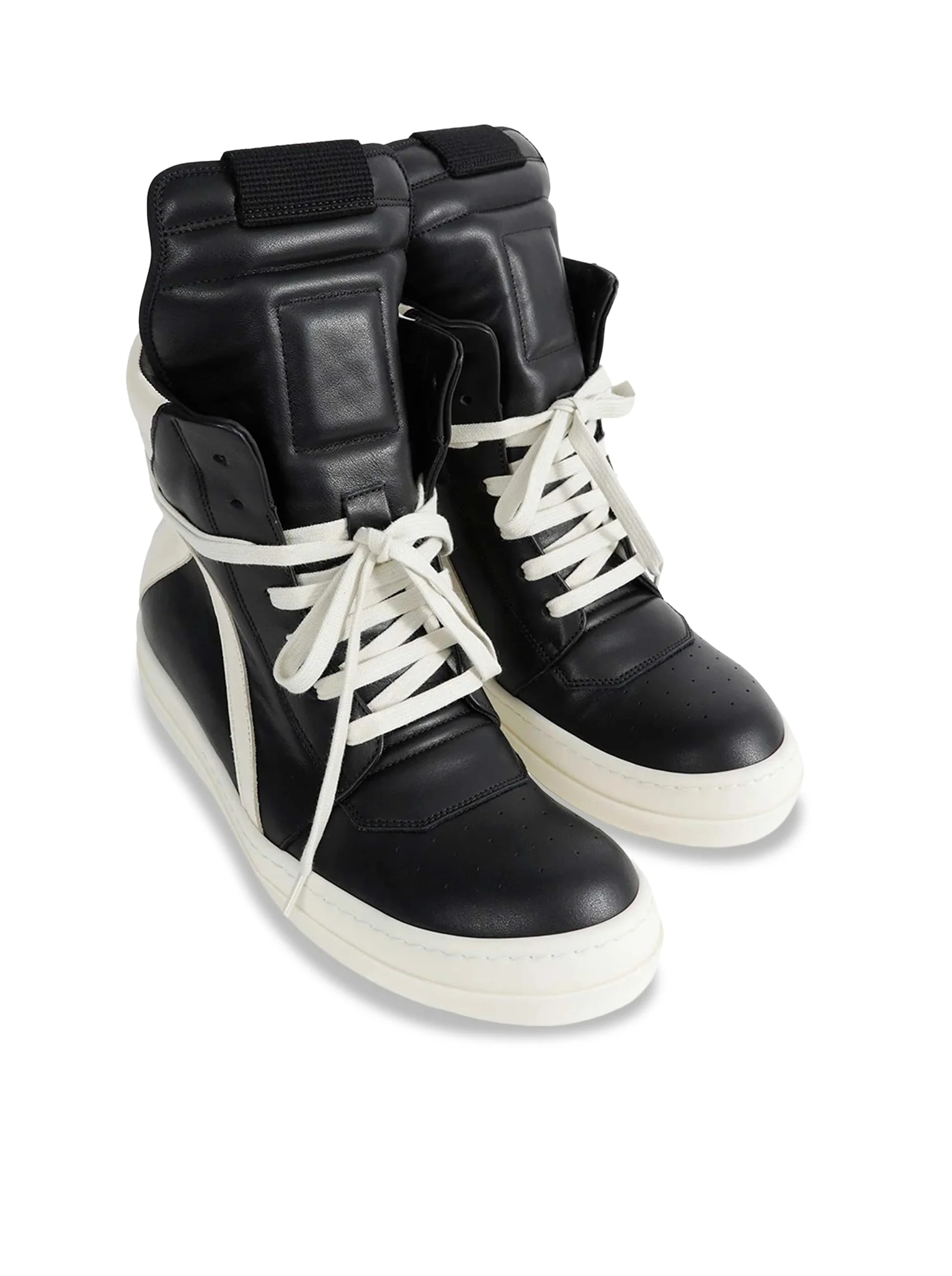GEOBASKET HIGH-TOP LEATHER SNEAKERS - Image 5