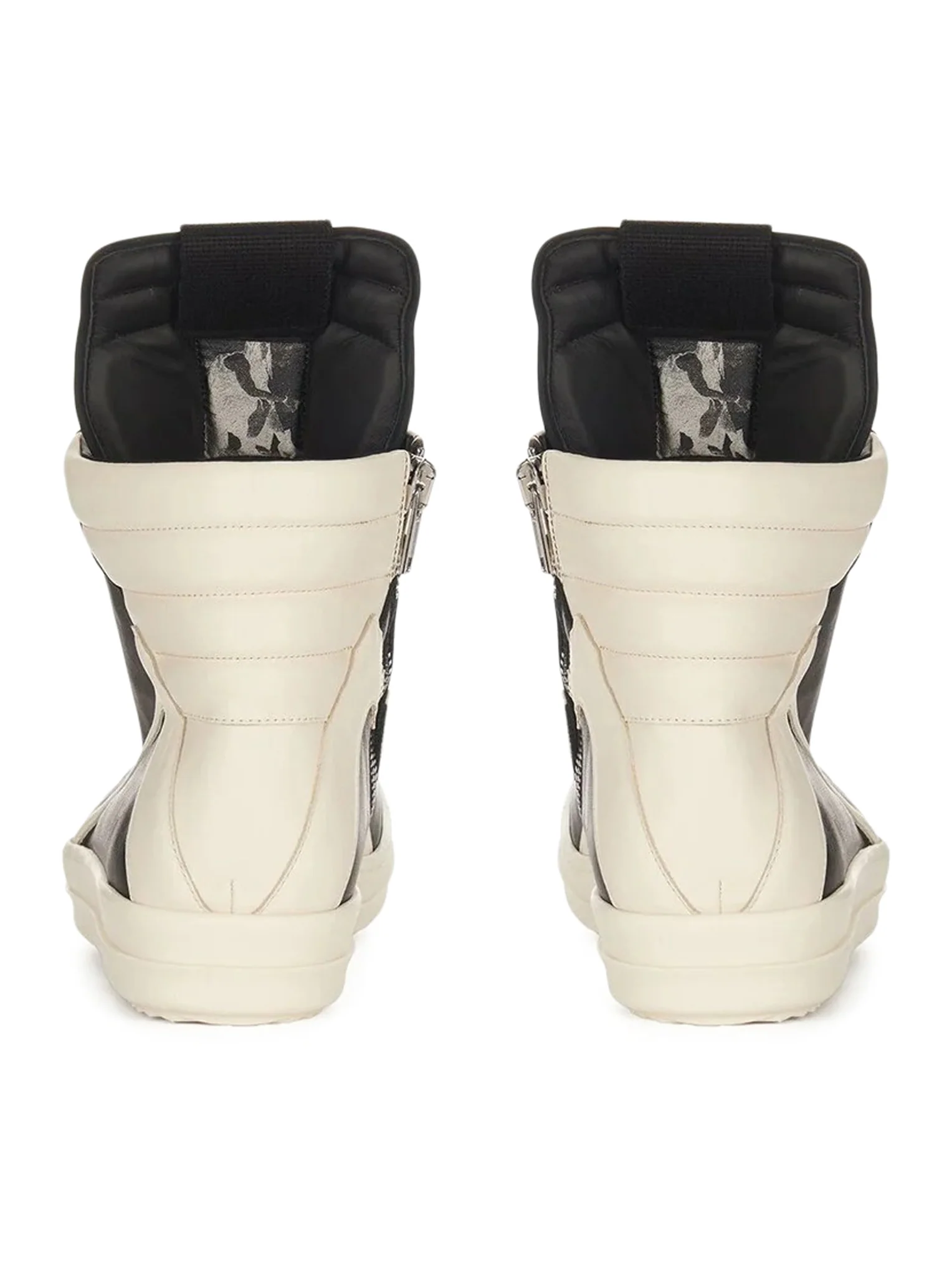 GEOBASKET HIGH-TOP LEATHER SNEAKERS - Image 3