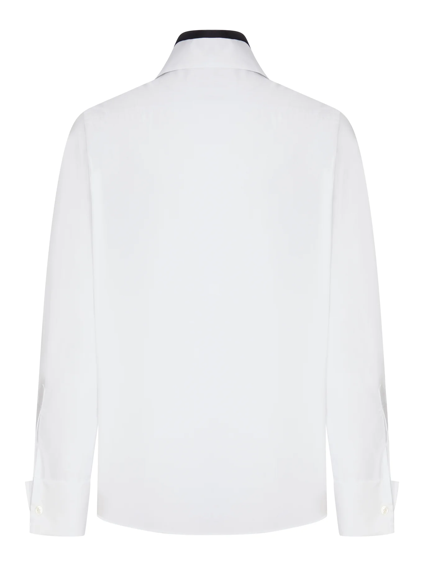 COTTON-BLEND SHIRT WITH INTEGRATED TIE - Image 2