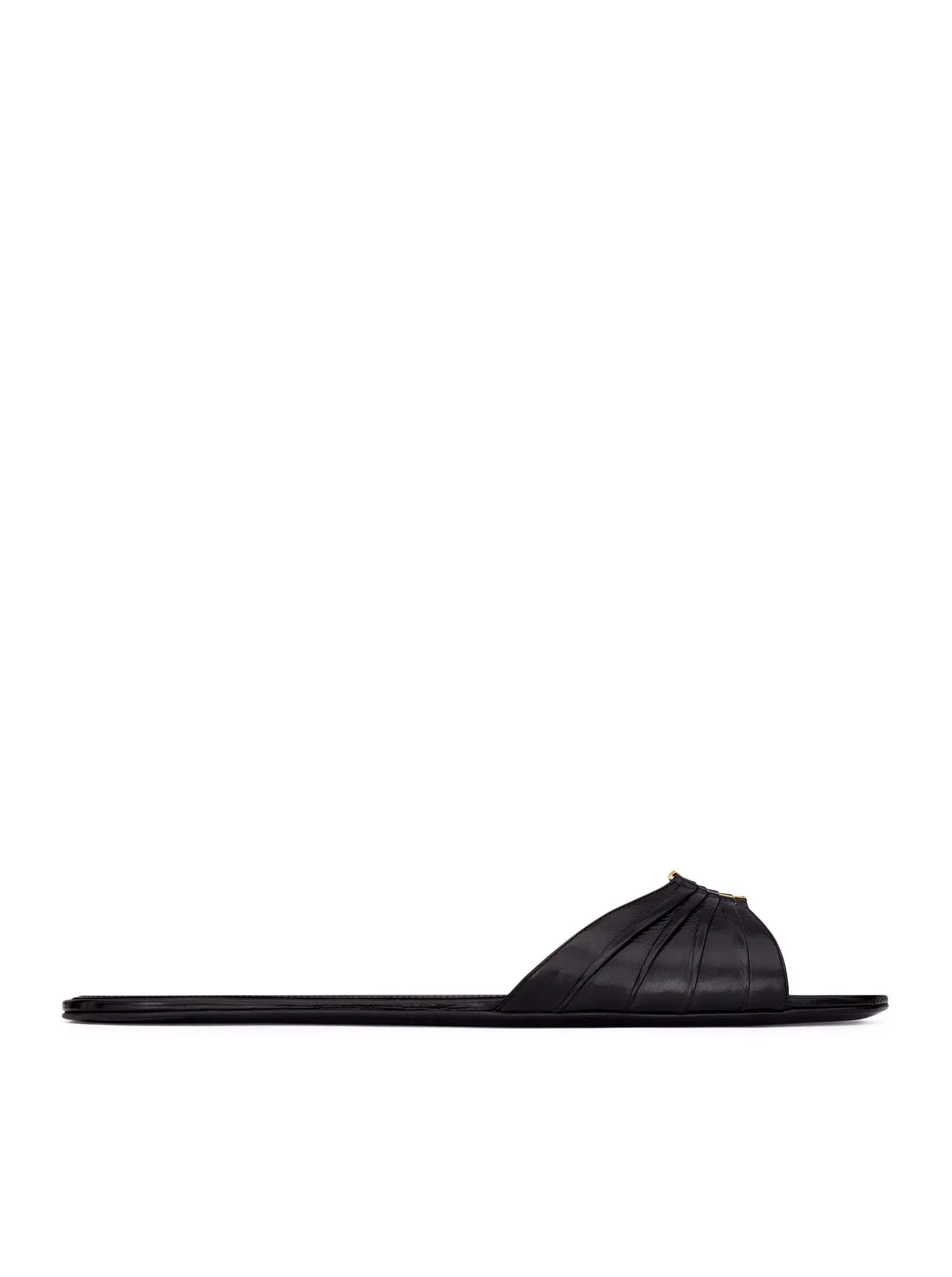BABYLONE SLIDES IN SMOOTH LEATHER