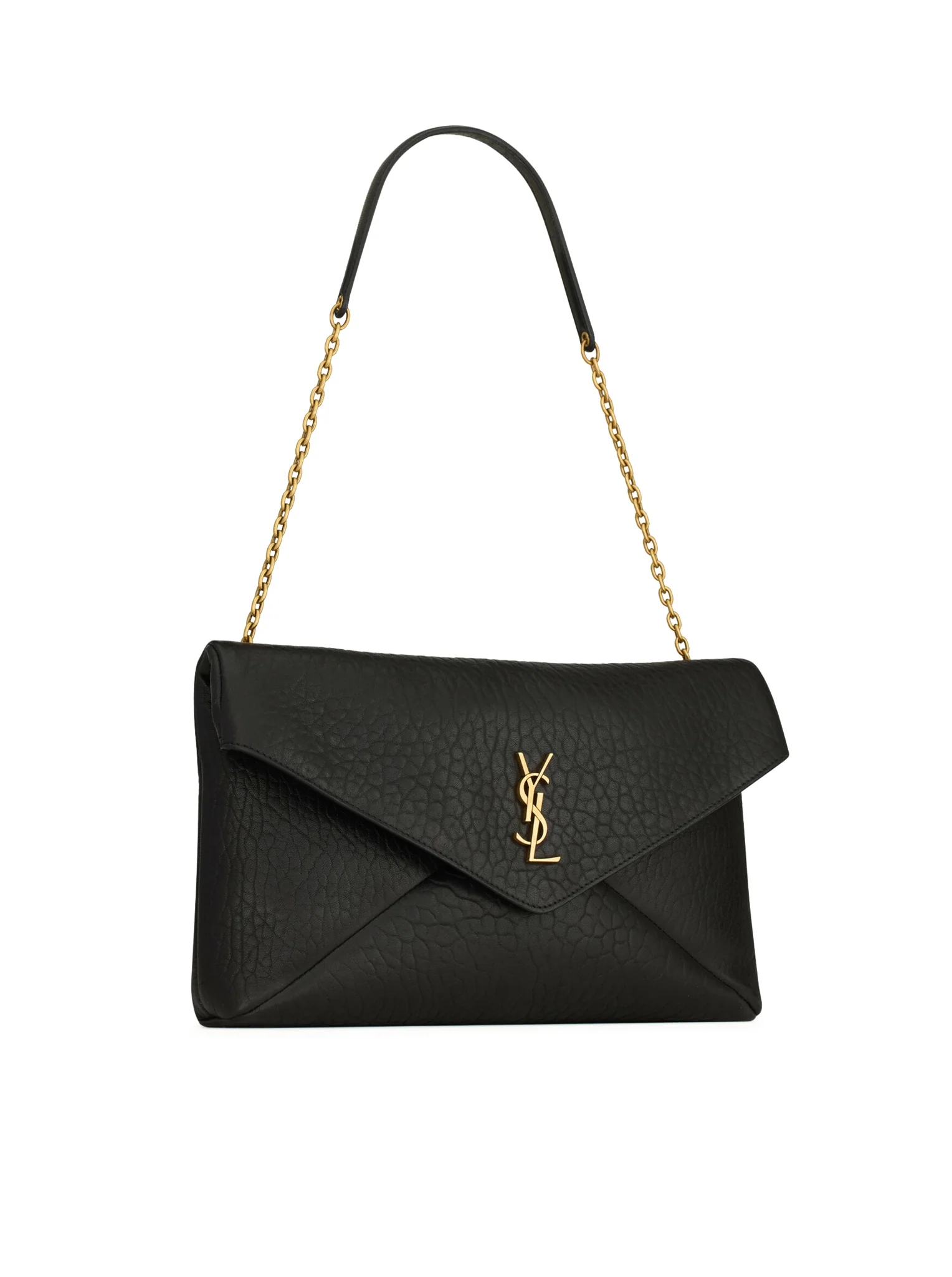CASSANDRA CLUTCH BAG WITH CHAIN IN LAMBSKIN - Image 2