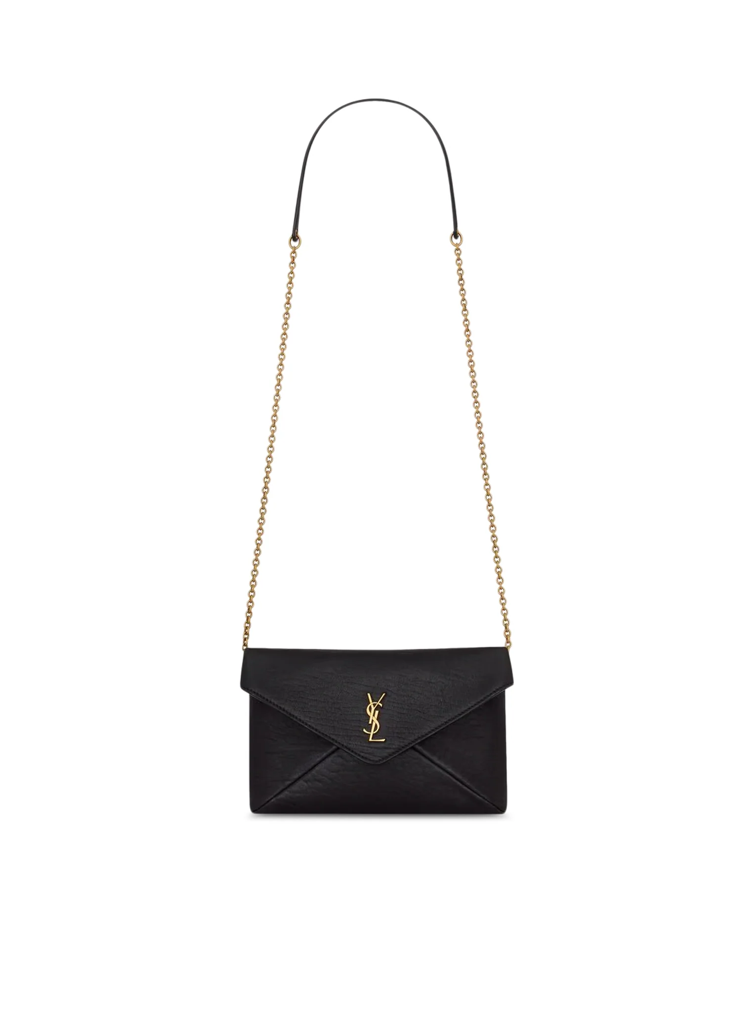 CASSANDRE SMALL LAMBSKIN CHAIN CLUTCH