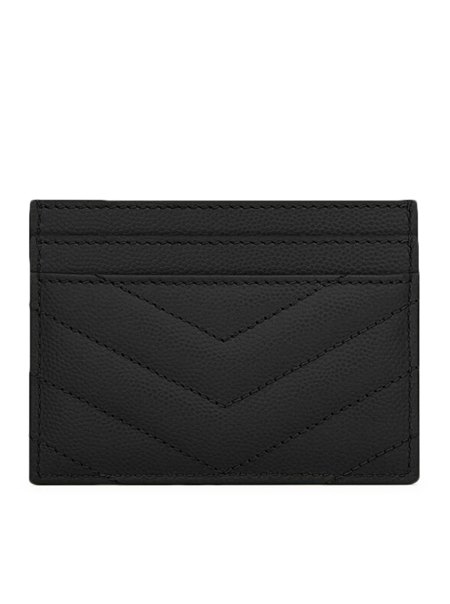 CASSANDRE MATELASSÉ CARD CASE IN GRAIN DE POUDRE LEATHER - Image 2