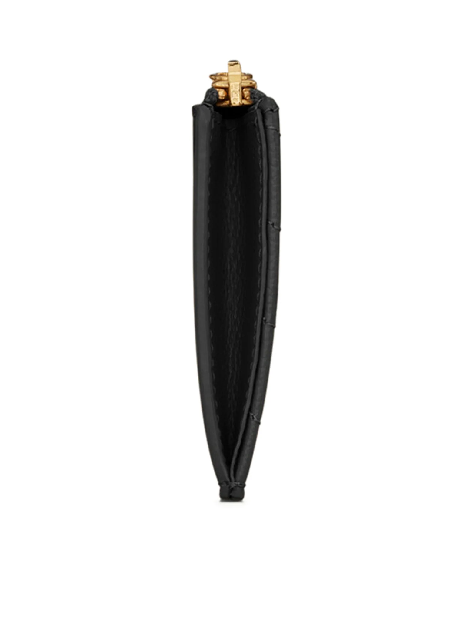 CASSANDRE MATELASSÉ FRAGMENTS CARD HOLDER WITH ZIP IN POWDER GRAIN EMBOSSED LEATHER - Image 3