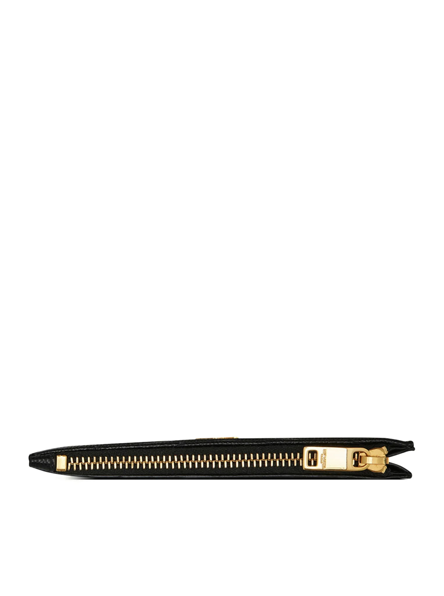CASSANDRE MATELASSÉ FRAGMENTS CARD HOLDER WITH ZIP IN POWDER GRAIN EMBOSSED LEATHER - Image 4